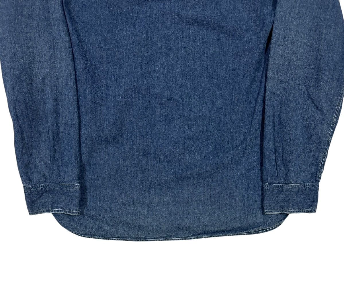 Orslow Orslow Ww11 Usn Inspired Chambray Blue Button Ups Size US S / EU 44-46 / 1 - 14 Thumbnail