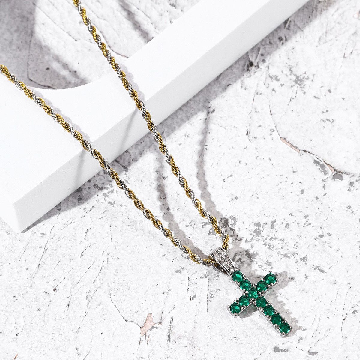 Other Cross Punk STEAL! Y2K Chains Necklace Chain Size ONE SIZE - 4 Thumbnail