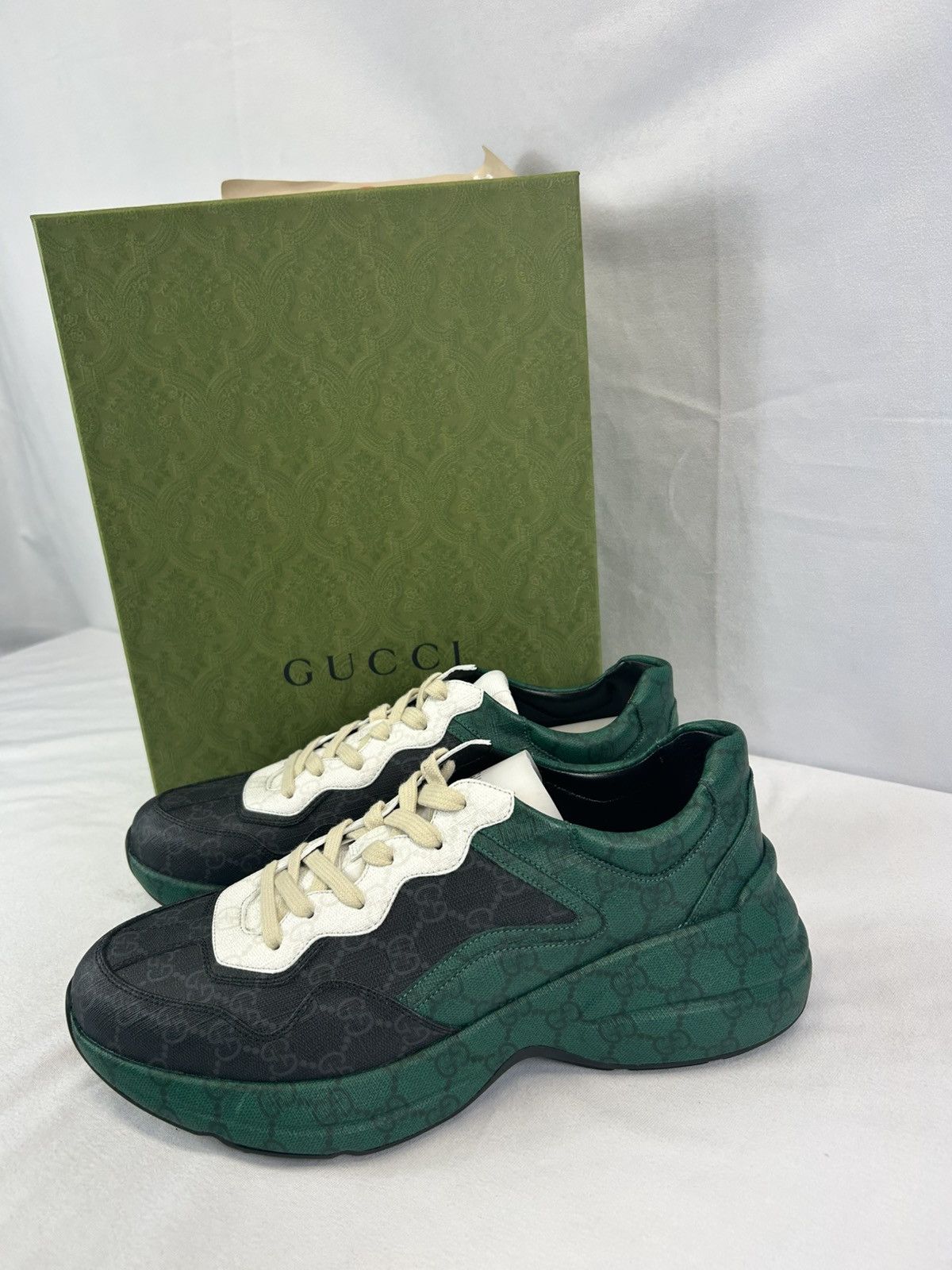 Gucci Gucci GG Rhyton Supreme-canvas Size US 10.5 / EU 43-44 - 1 Thumbnail