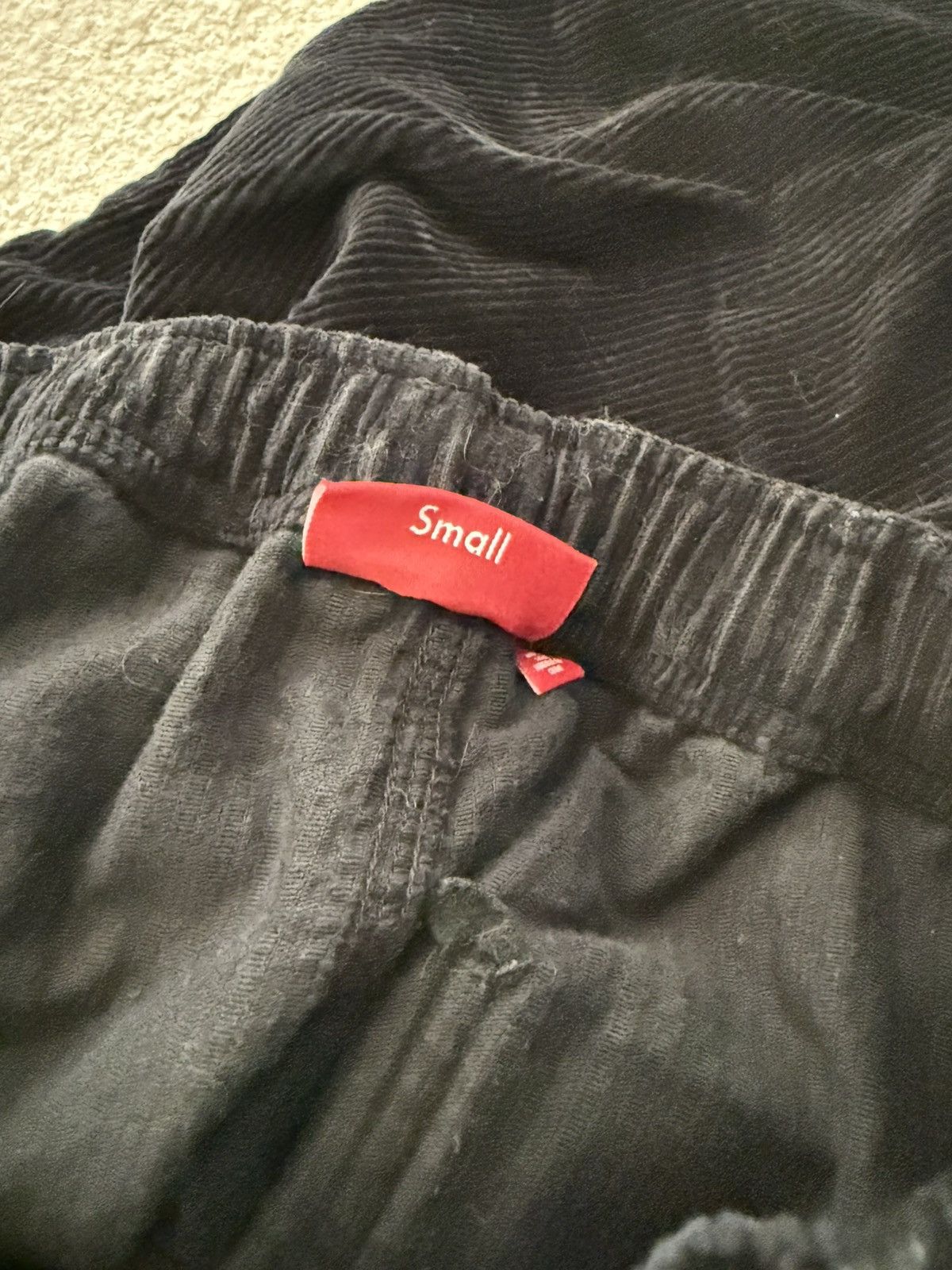 Supreme Supreme Corduroy Skate Pants (Black) Size US 30 / EU 46 - 6 Thumbnail