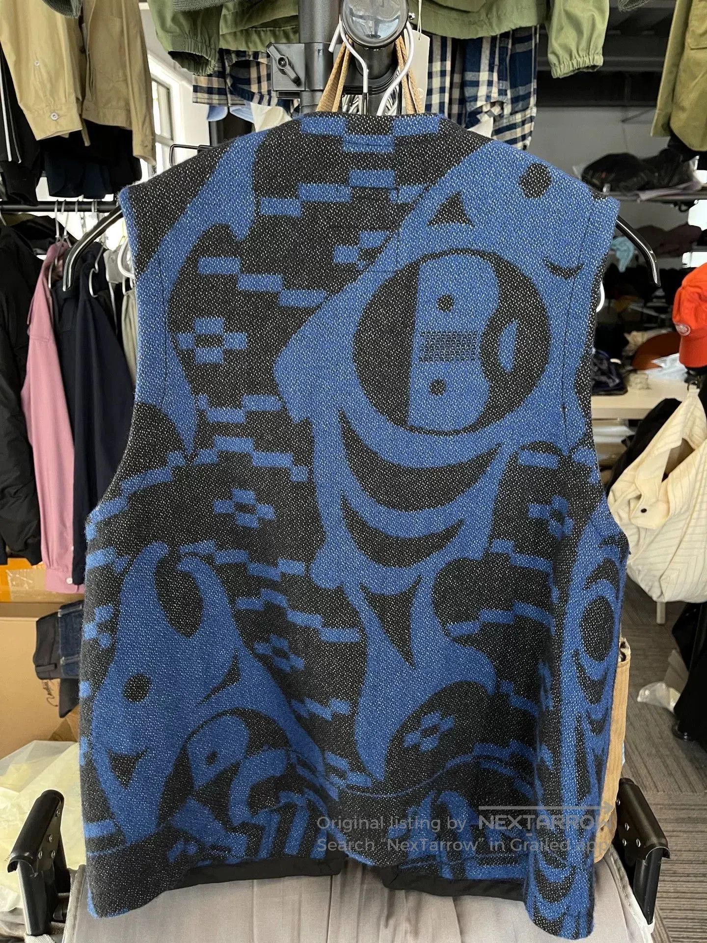 Engineered Garments Engineered Garments x Salmon People Wool Vest. Size US M / EU 48-50 / 2 - 4 Thumbnail