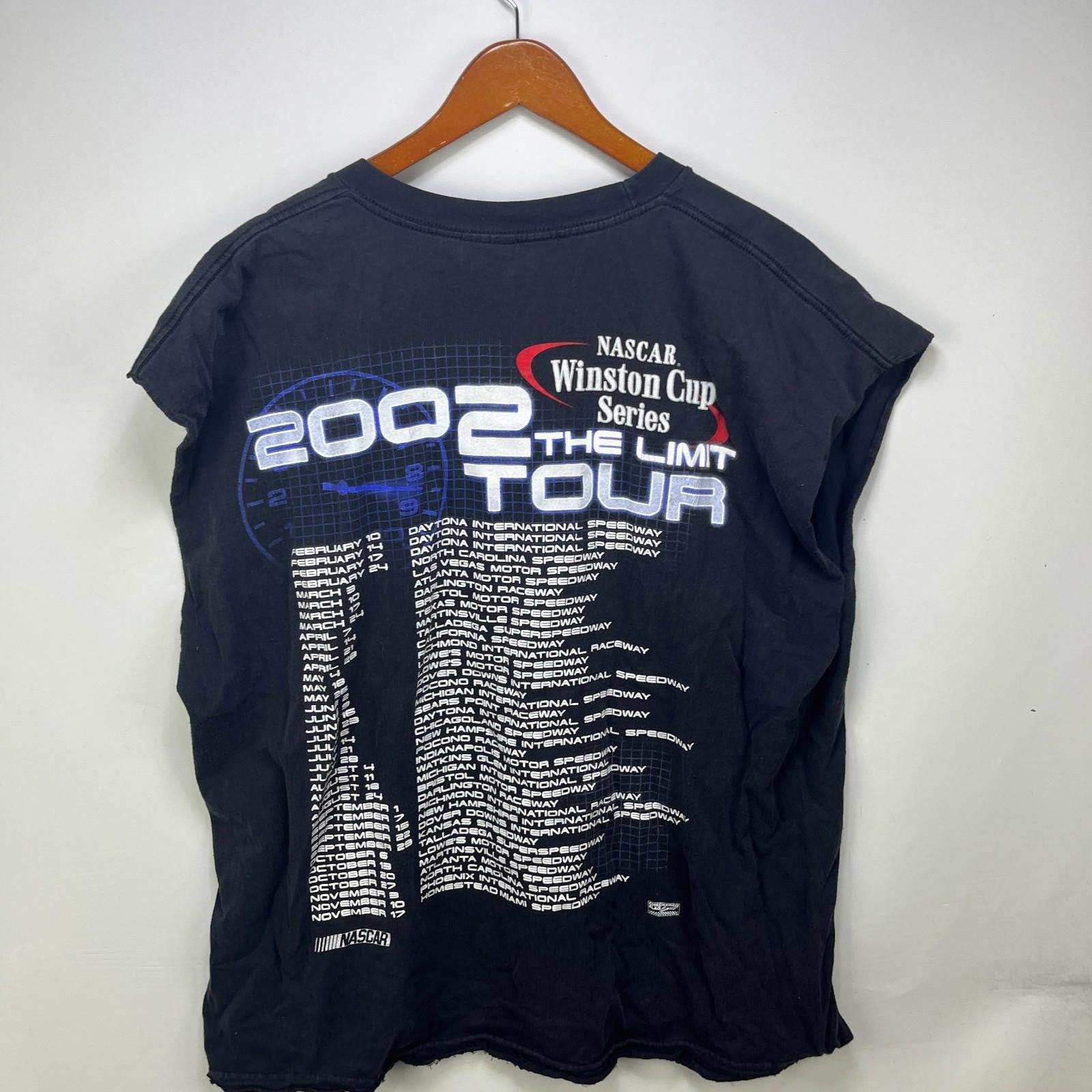 Vintage Vintage 2002 NASCAR Winston Cup Racing Sleeveless Shirt 2XL Size US XXL / EU 58 / 5 - 5 Thumbnail
