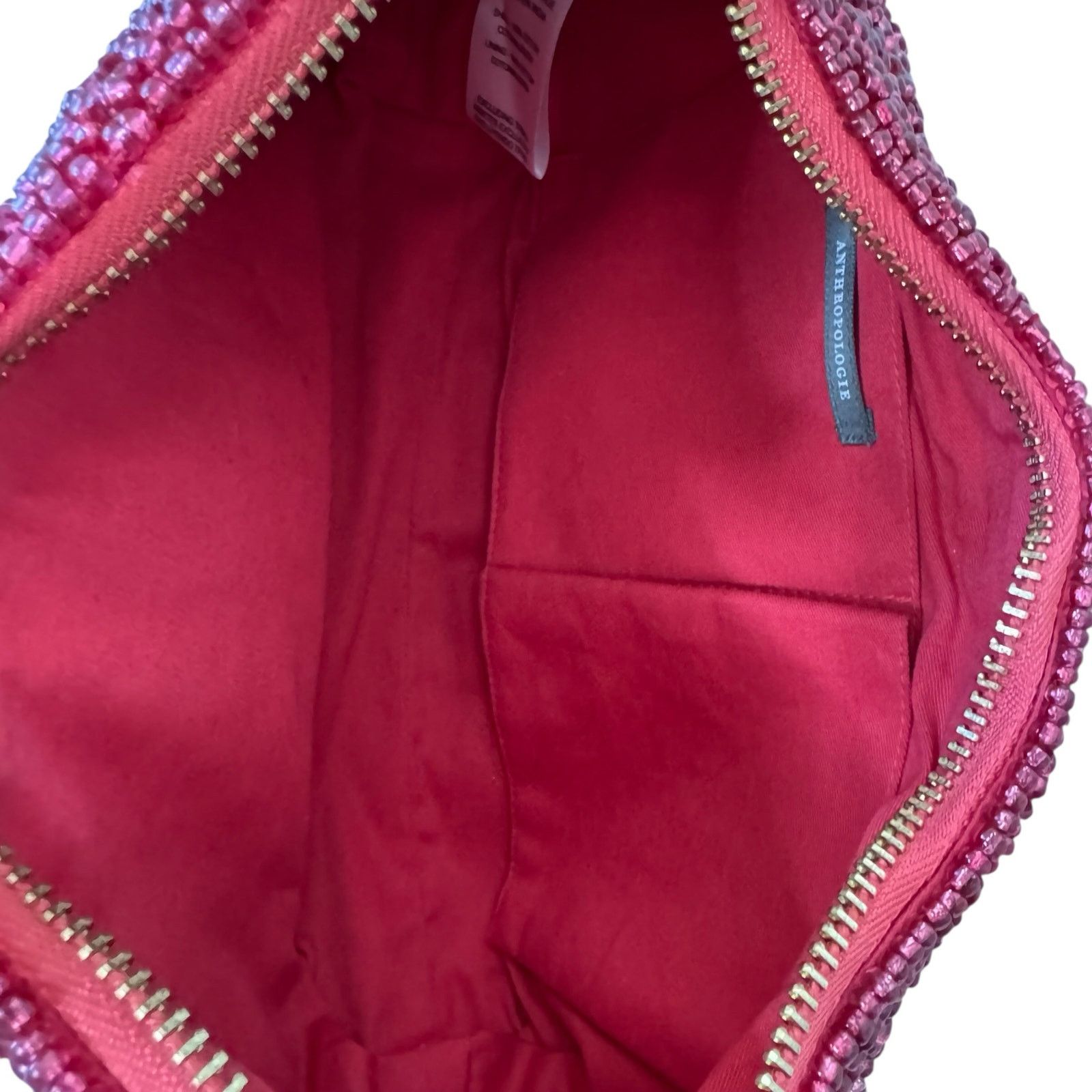 Anthropologie ANTHROPOLOGIE The Tate Beaded Bag: Fruit Edition Watermelon Size ONE SIZE - 7 Thumbnail