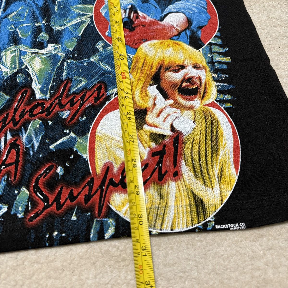 Other Backstock Co Ghostface Scream T-shirt Horror AOP Size US L / EU 52-54 / 3 - 8 Thumbnail