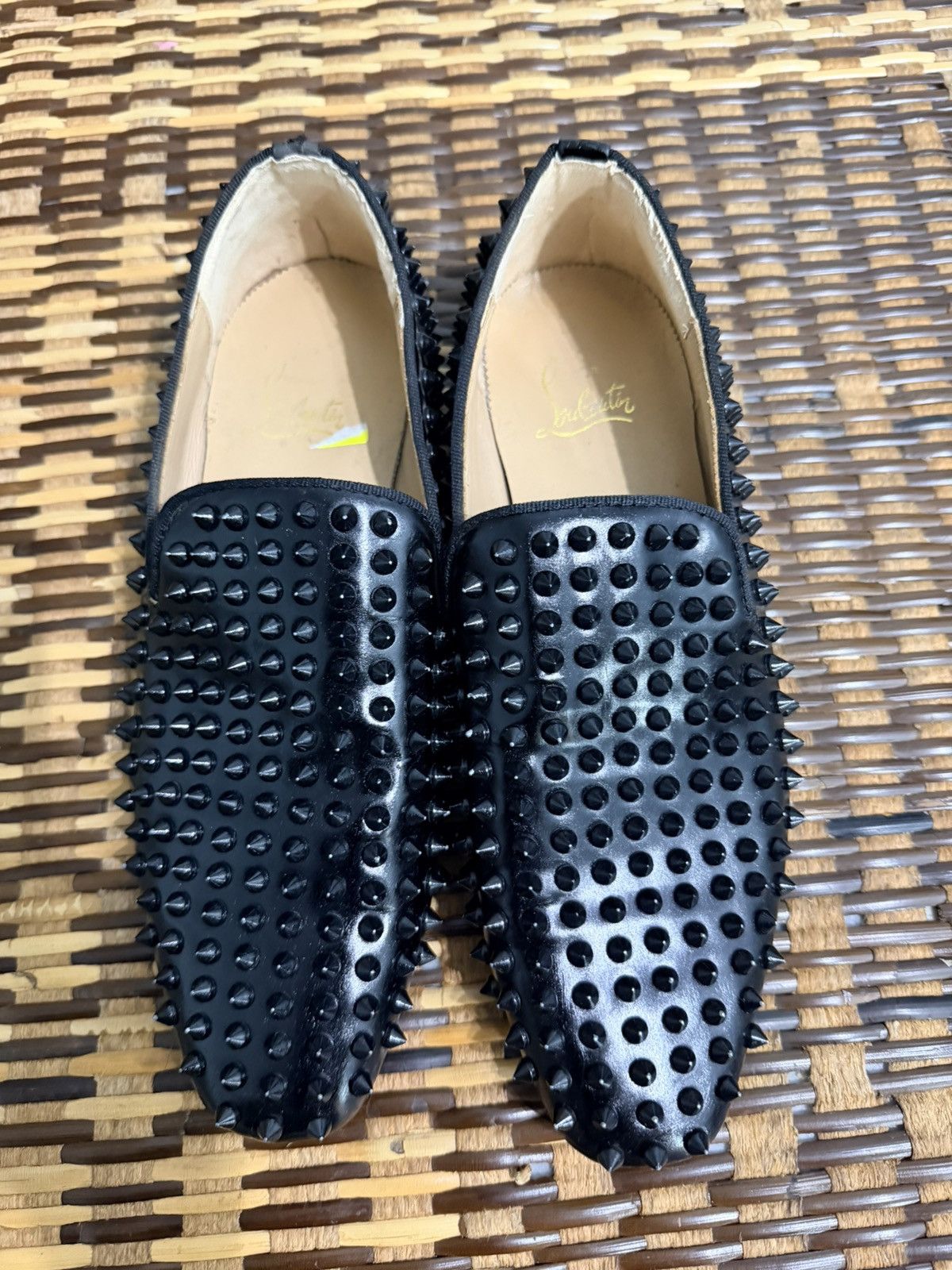 Christian Louboutin Christian Louboutin Rollerboy Spikes loafers studded black Size US 8 / EU 41 - 1 Thumbnail