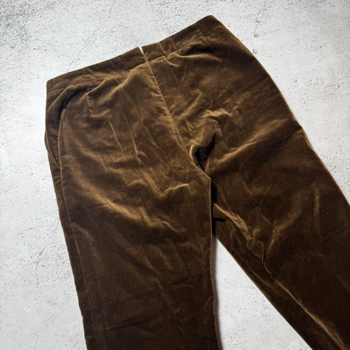 Jil Sander × Vintage Vintage velour pants by Jilsander old money very rare Size US 36 / EU 52 - 9 Thumbnail