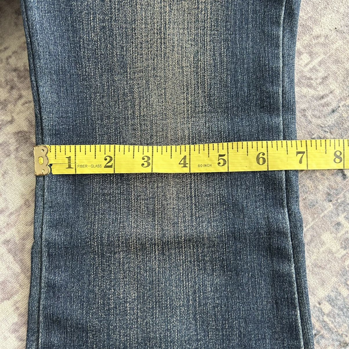 If Six Was Nine Super Flared Flowers Cox Jeans Size US 28 / EU 44 - 18 Thumbnail