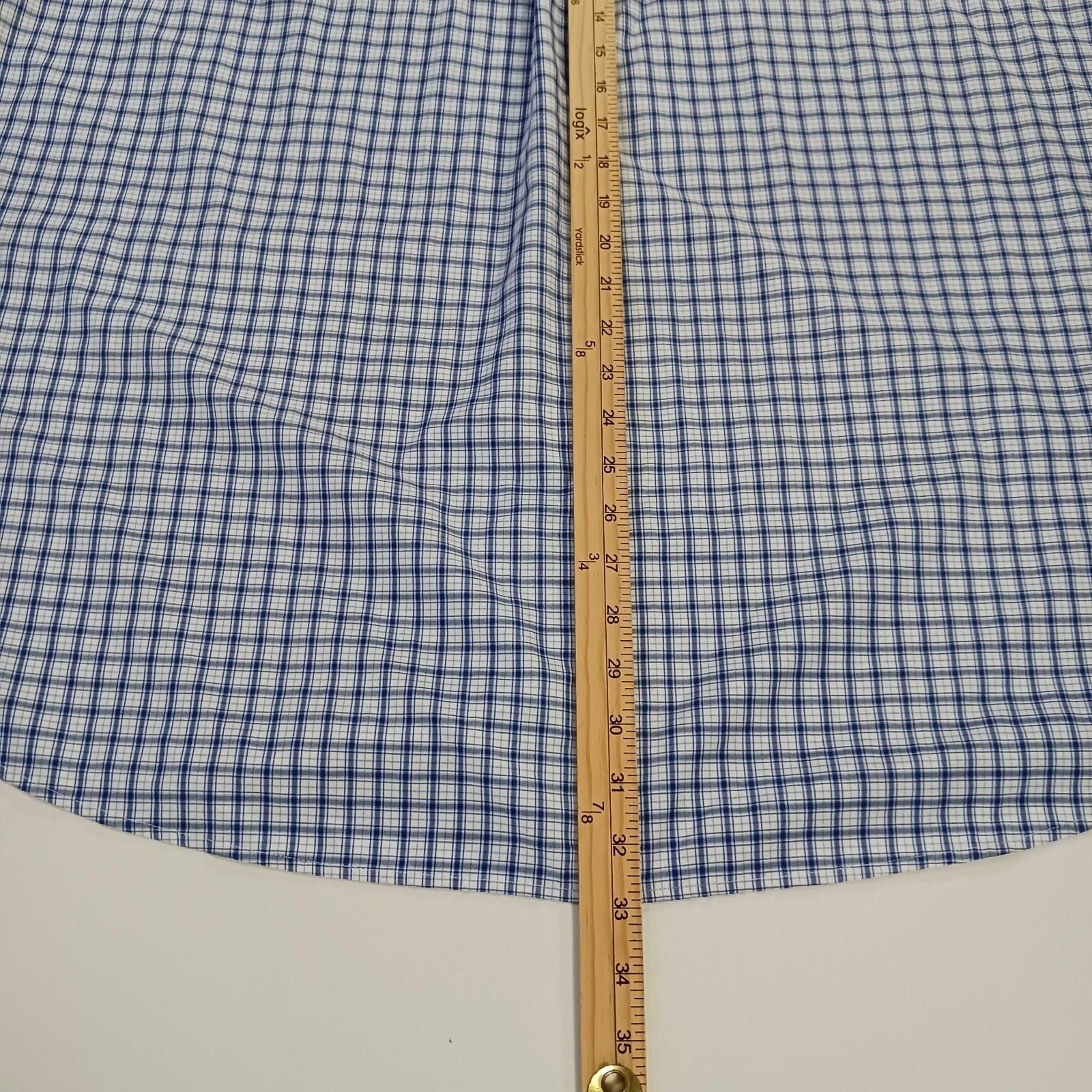 Other Classic Collection Regular Fit Men's Blue & White Shirt 3XL Size US XXL / EU 58 / 5 - 7 Thumbnail