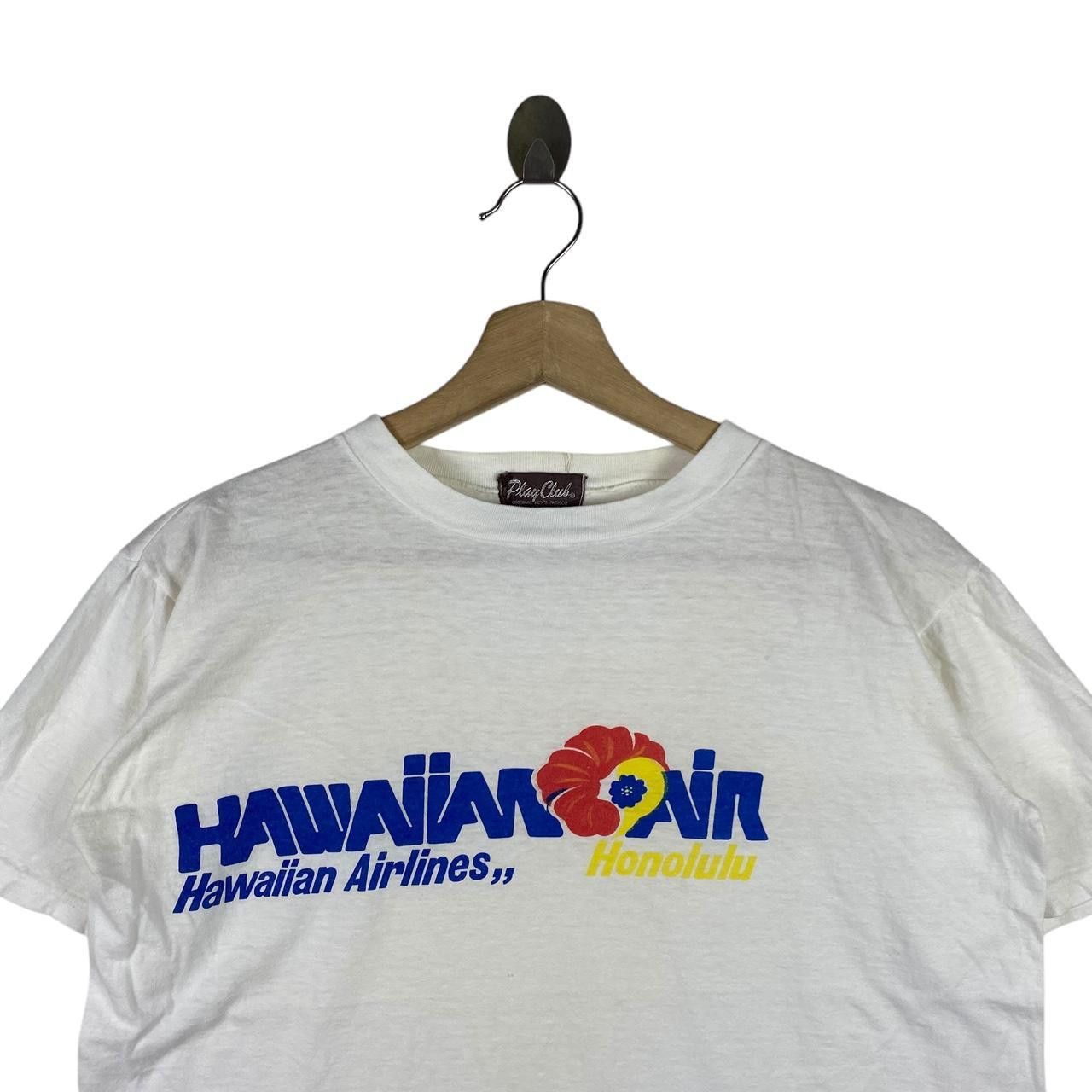 Vintage Vintage HAWAIIAN AIR AIRLINES Honolulu Hawaii Tee Shirt Size M / US 6-8 / IT 42-44 - 2 Thumbnail