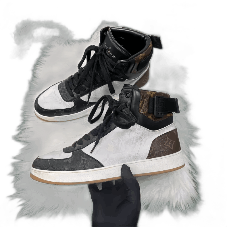 Louis Vuitton Louis Vuitton High-Top Casual Shoes Size 6 Size US 6 / EU 39 - 1 Thumbnail