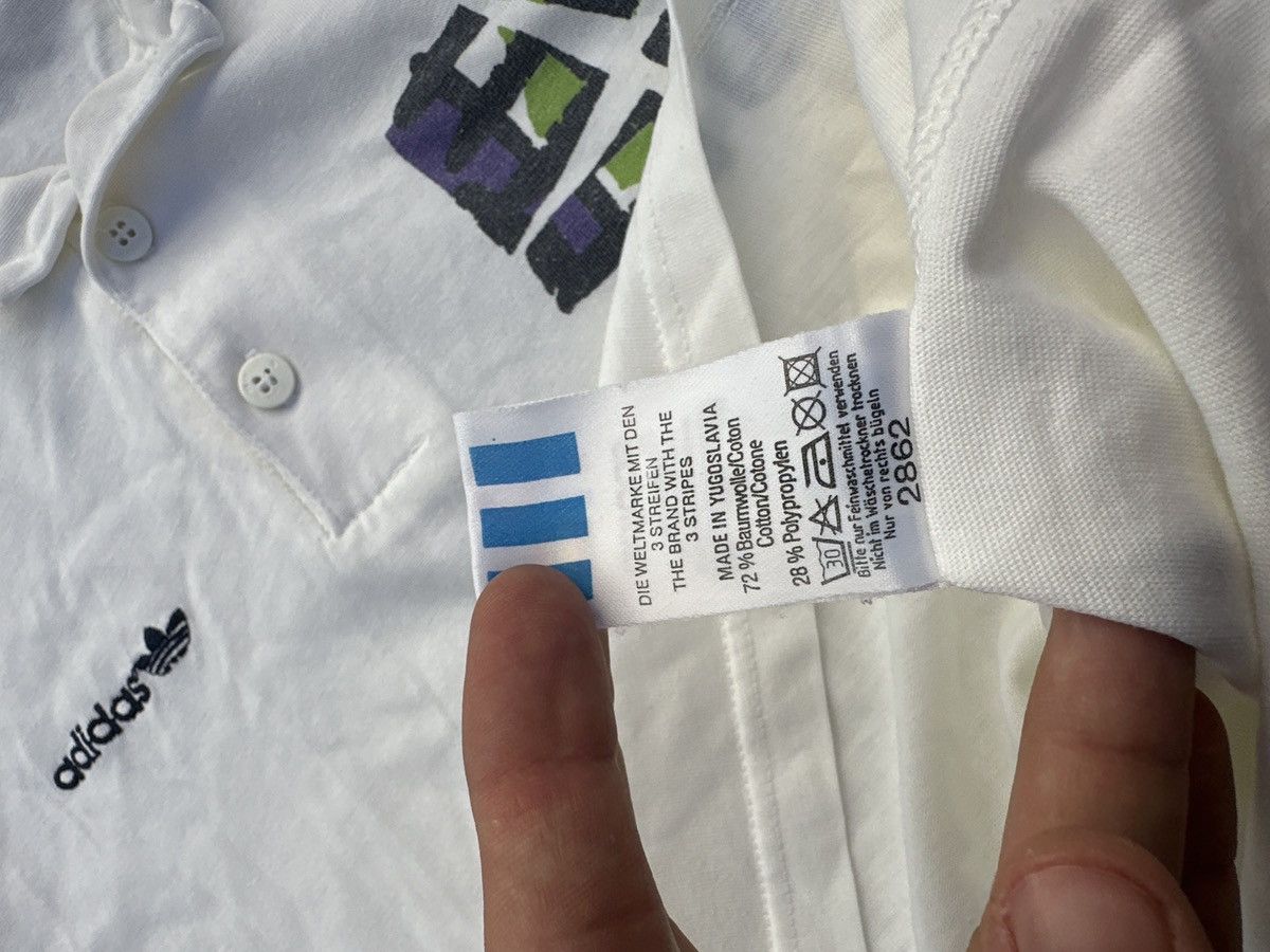 Adidas Vintage Adidas Climalite 2000 Polos Streetwear Rare L Casual Size US L / EU 52-54 / 3 - 6 Thumbnail