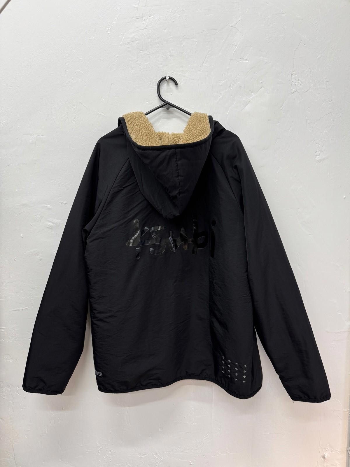 Ksubi ksubi mens jacket black tan fleece graffiti hooded small s Size US S / EU 44-46 / 1 - 4 Thumbnail