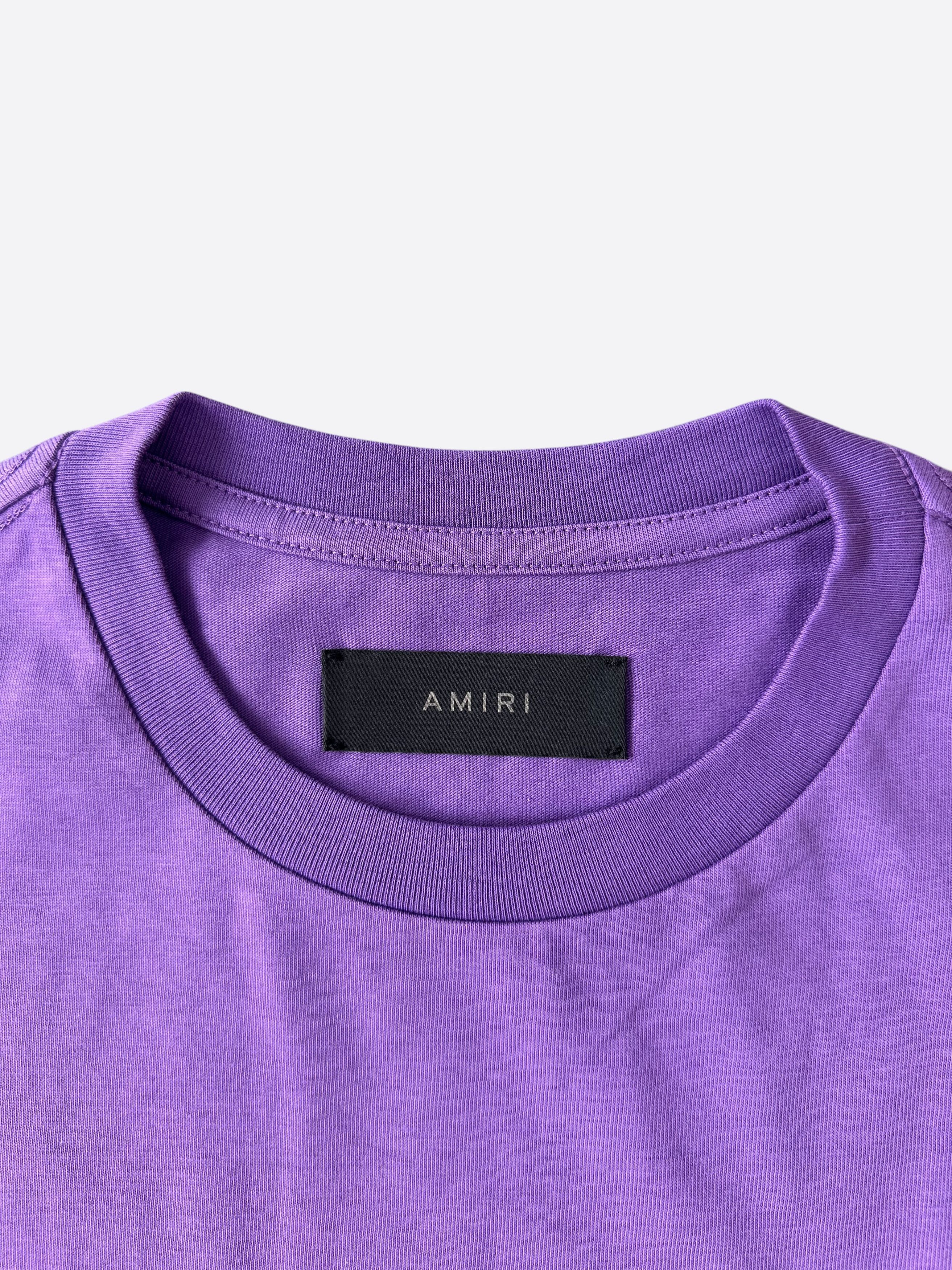 Amiri Amiri Purple & White MA Core Logo T-Shirt Size US XXL / EU 58 / 5 - 3 Thumbnail