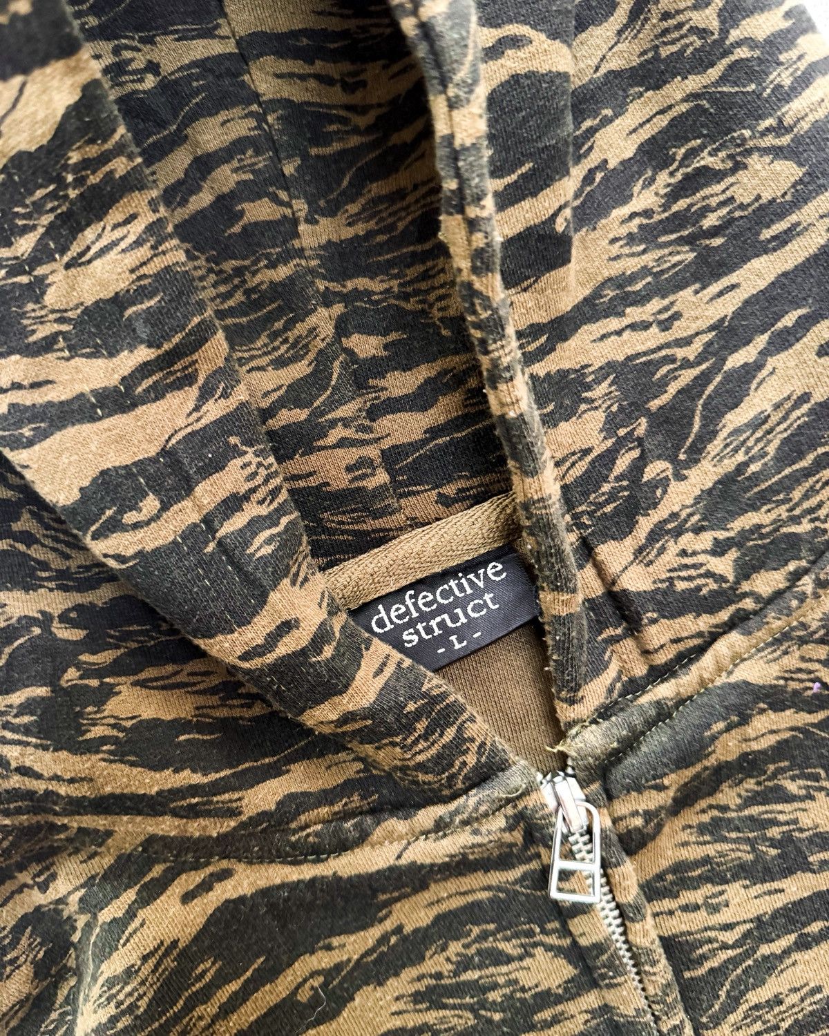 Defective Struct Defective Struct Fullzipper Camo Hoodie Size US L / EU 52-54 / 3 - 3 Thumbnail
