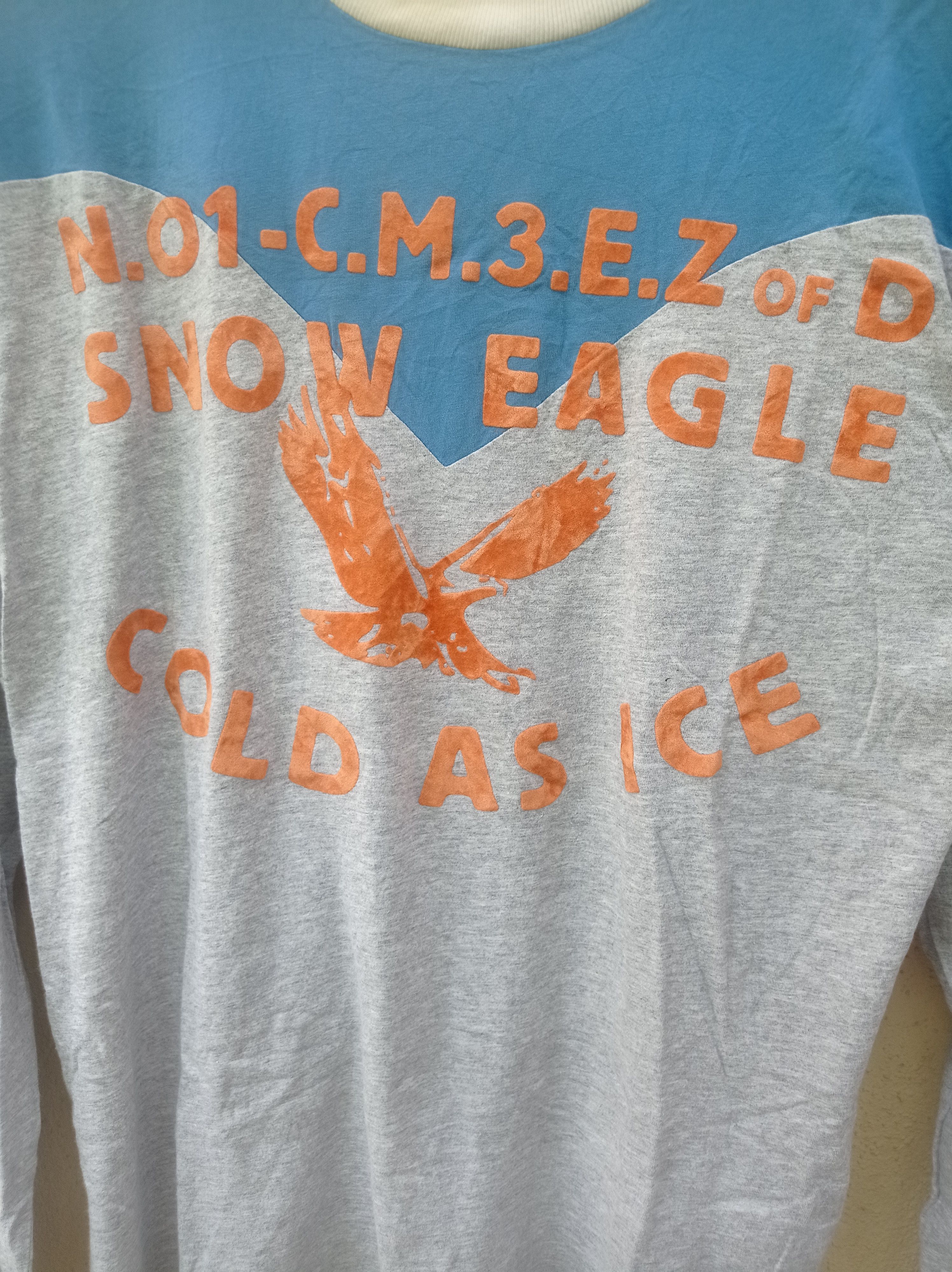 Diesel Diesel snow eagle cold as ice long sleeve #GL48 Size US M / EU 48-50 / 2 - 8 Thumbnail