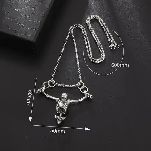 Japanese Brand × Vintage Plated Captivity Skull Pendant Size ONE SIZE - 4 Thumbnail