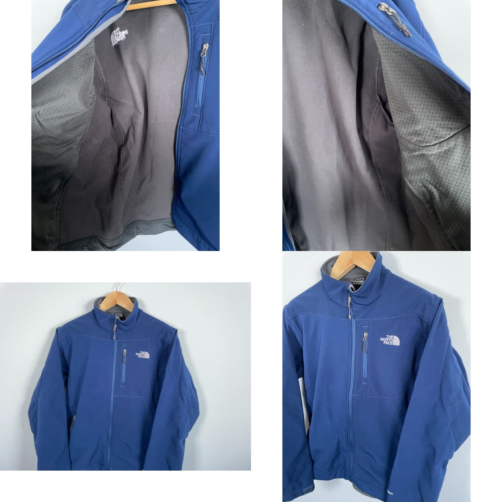 The North Face The North Face Apex Bionic Jacket Men Large Blue Zip Up Softshell Outdoor Size US L / EU 52-54 / 3 - 9 Thumbnail