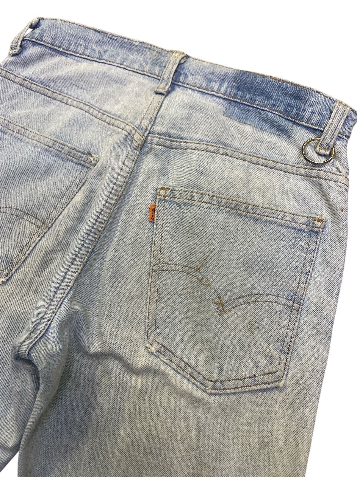 Levi's × Levi's Vintage Clothing × Vintage Vintage 70s Levi’s Jeans Orange Tab Button 8 Talon Zipper Size US 30 / EU 46 - 3 Thumbnail