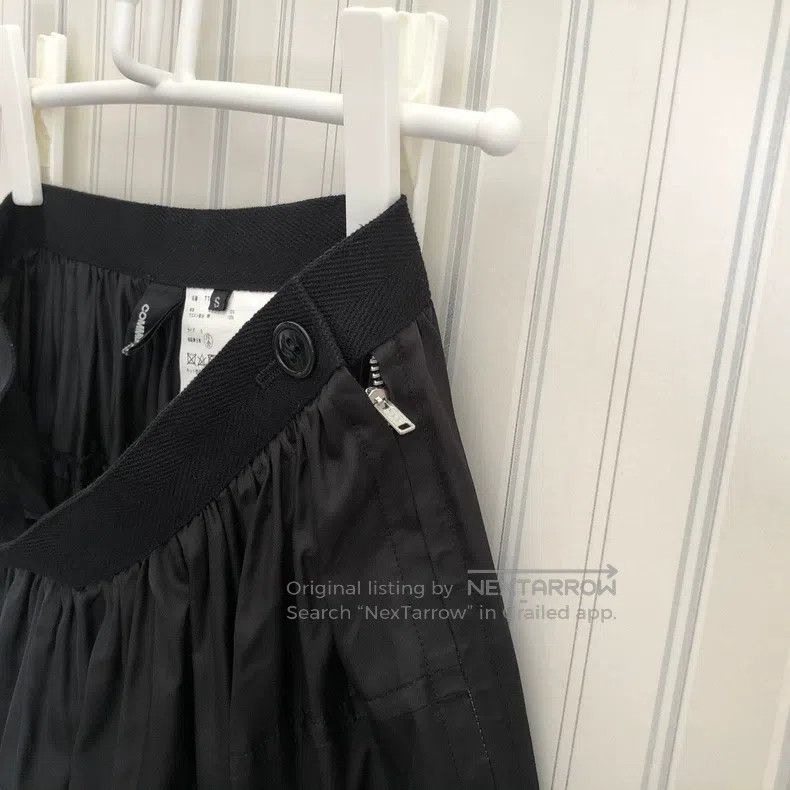 Comme des Garcons Comme Des Garcons size S Pinched skirt tail thick glossy b Size 23" - 8 Thumbnail