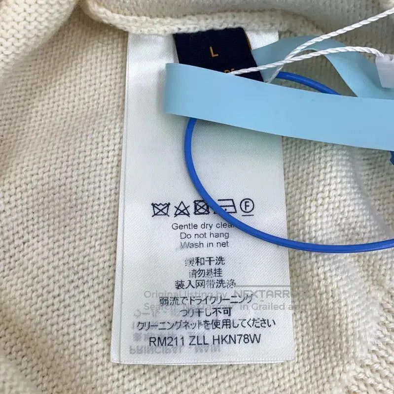 Louis Vuitton Louis Vuitton Beige Wool Knit Sweater for Women . Size L / US 10 / IT 46 - 6 Thumbnail
