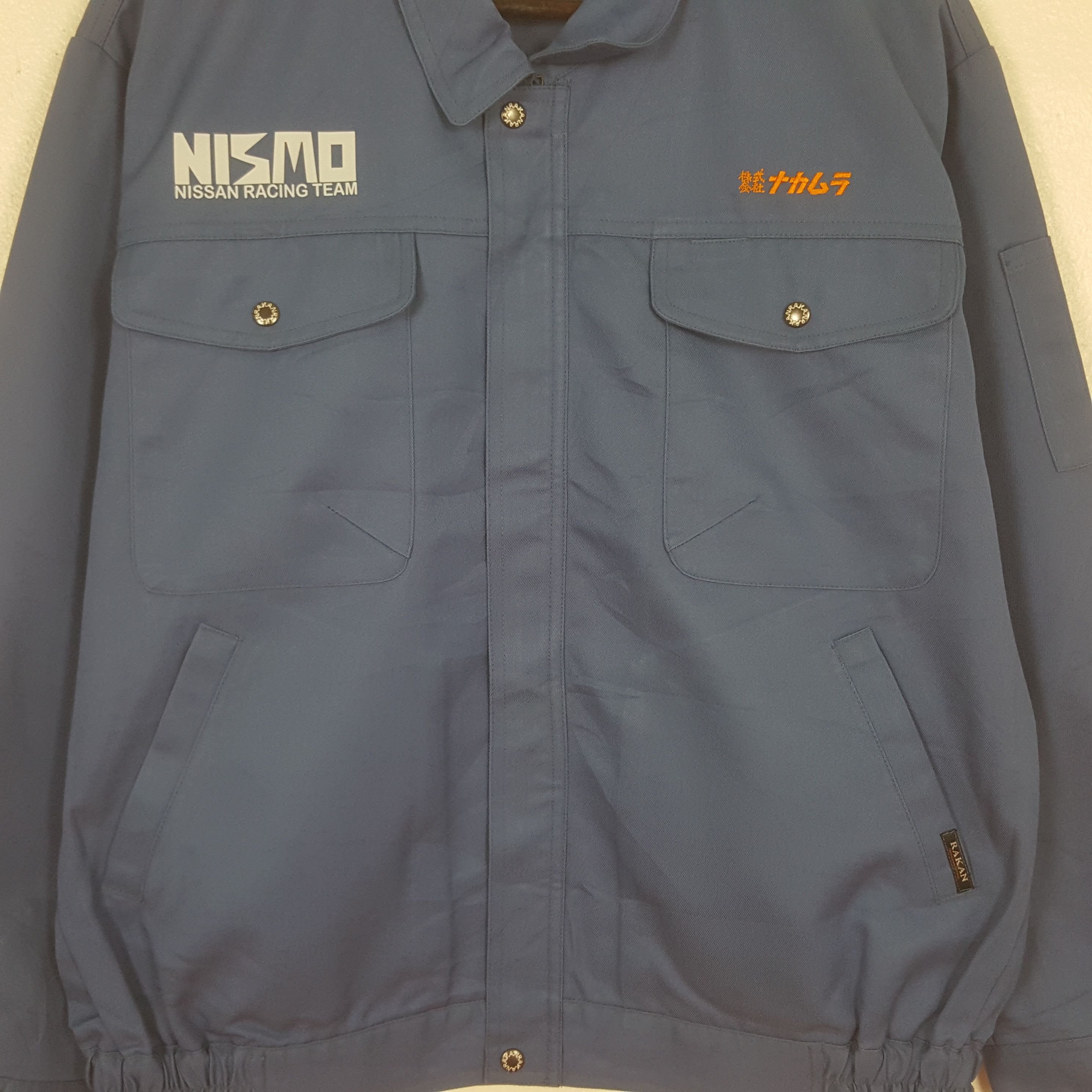 Japanese Brand Vintage Nismo Racing Team Custom Worker Uniform Jacket Size US L / EU 52-54 / 3 - 4 Thumbnail