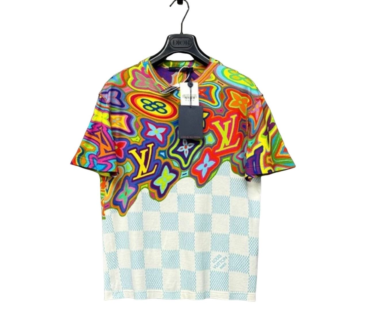 Louis Vuitton Louis Vuitton Dissolving Monogram T-Shirt Size XS Size US XS / EU 42 / 0 - 1 Thumbnail