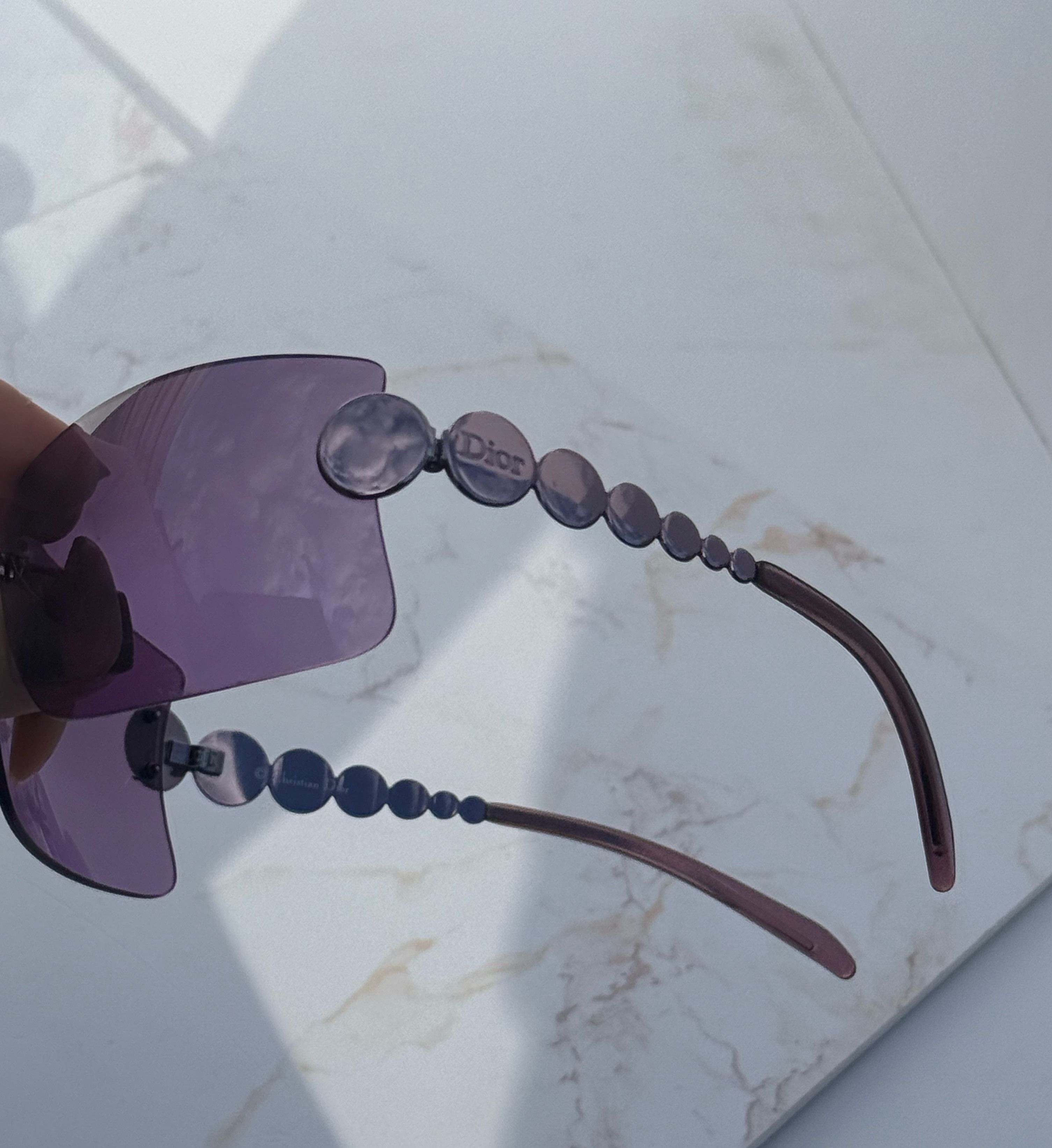 Dior Dior sunglasses Millennium Rare Galliano sunglasses Size ONE SIZE - 18 Thumbnail