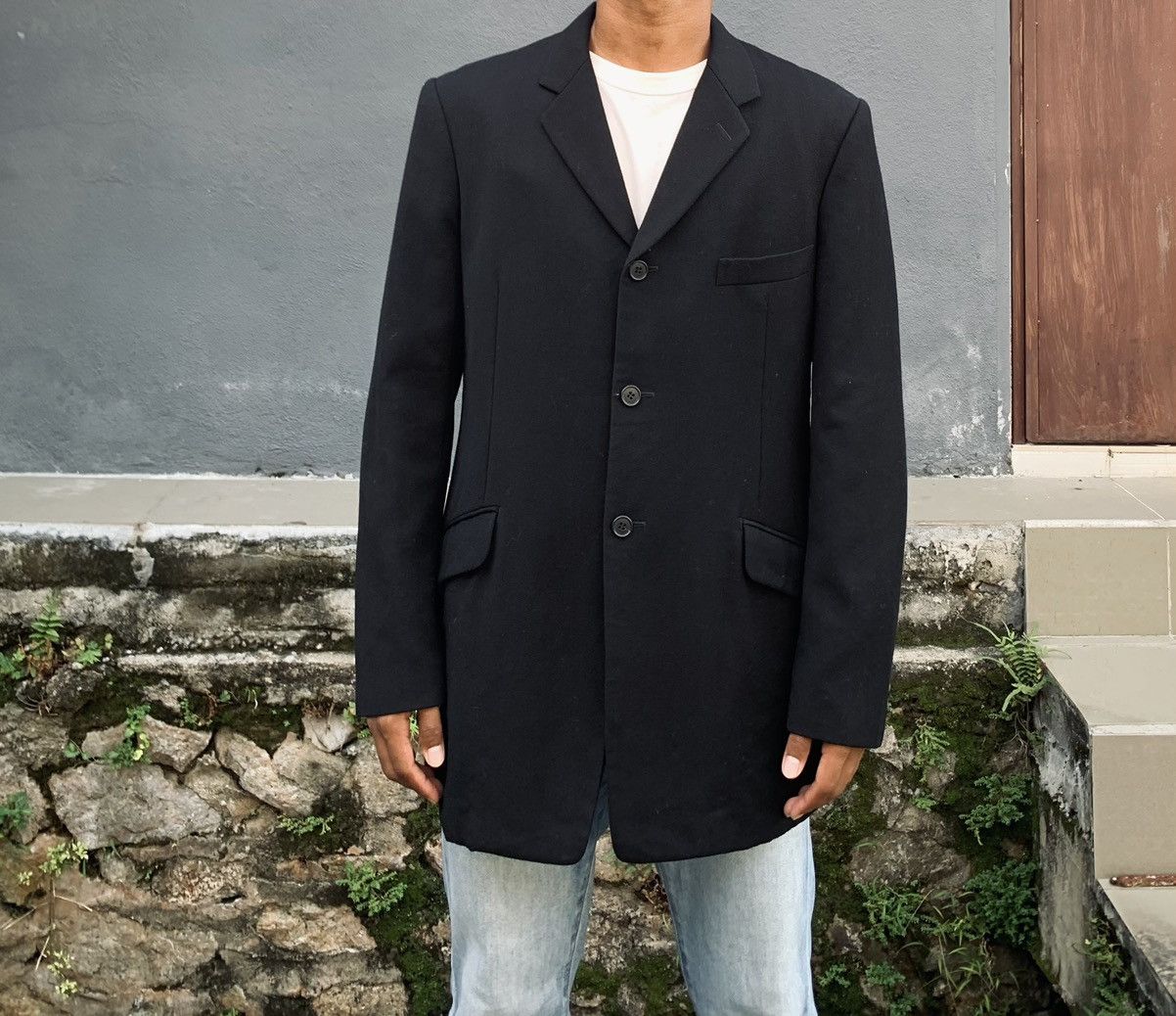 Yohji Yamamoto Yohji Yamamoto X AAR Durban Blazer Made In Japan Size US L / EU 52-54 / 3 - 6 Thumbnail