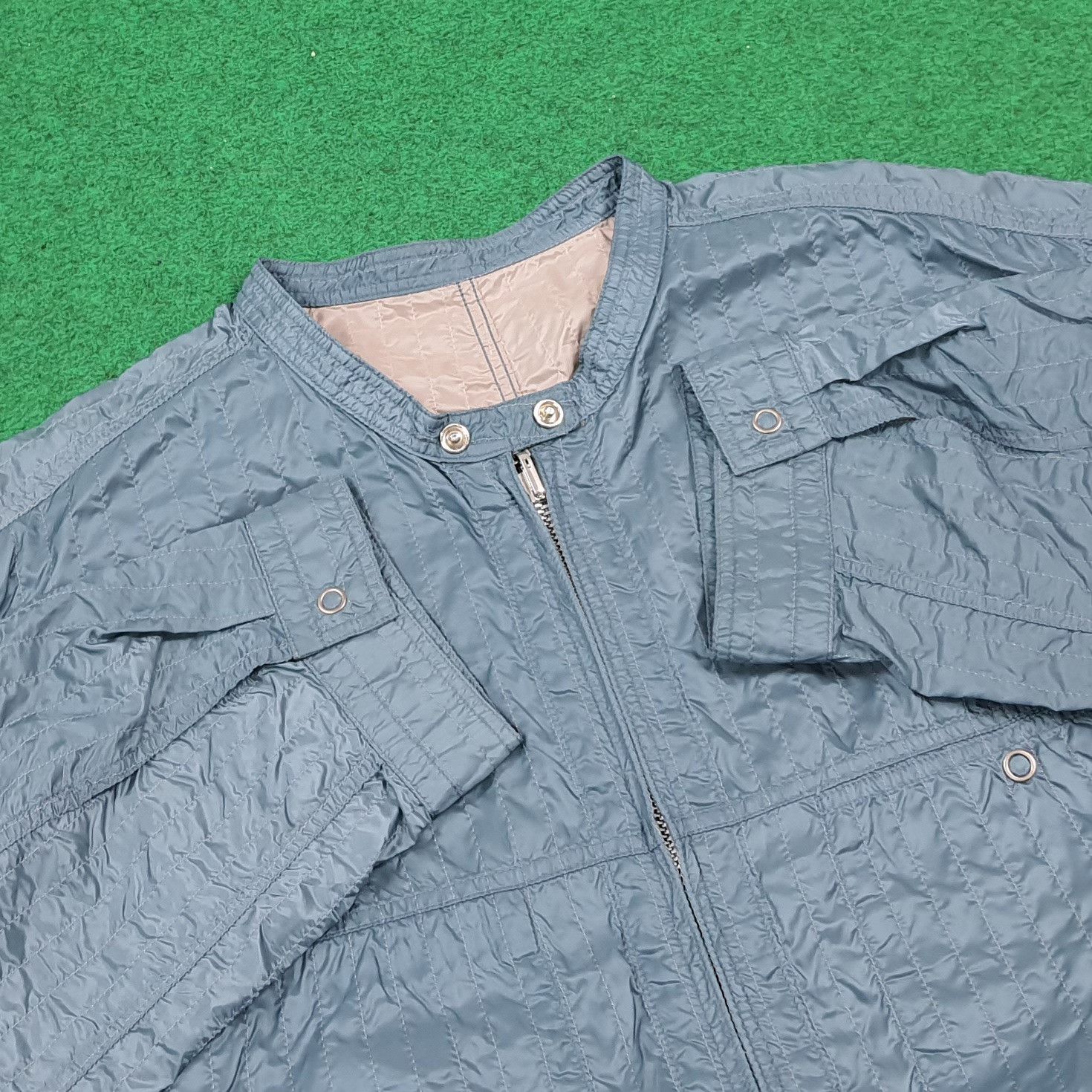Issey Miyake Vintage Issey Miyake Reversible Quilted Crinkled Nylon Size US M / EU 48-50 / 2 - 7 Thumbnail