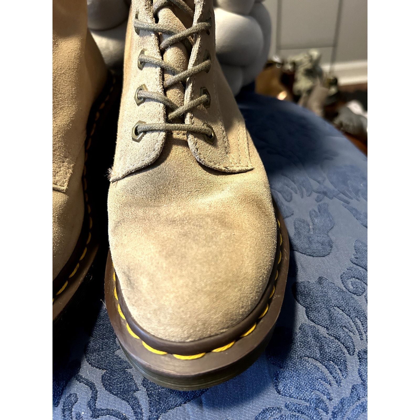 Dr. Martens Dr Martens Casey Light Grey Suede size 7/EU 38 Size US 7 / IT 37 - 3 Thumbnail