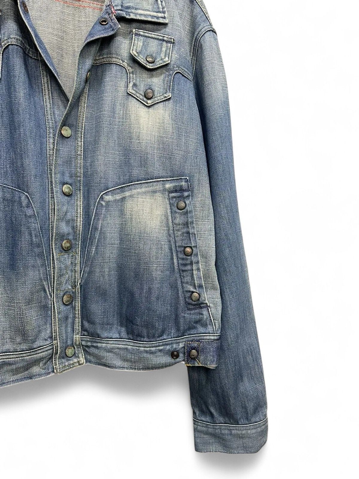 14th Addiction Diesel Denim Oversized Jacket Vintage Y2K Streetwear Style Size US M / EU 48-50 / 2 - 3 Thumbnail