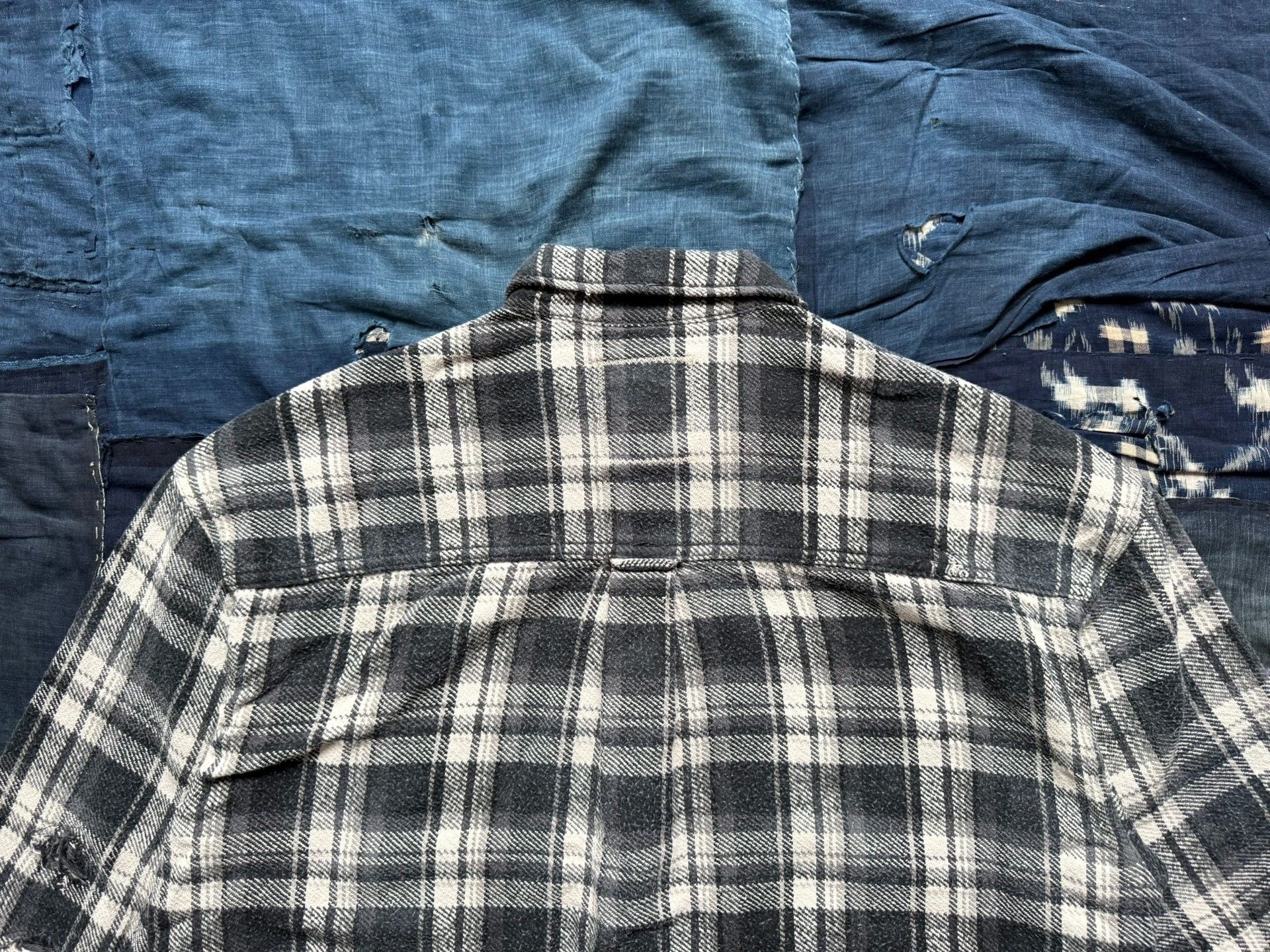 Madness MADNESS Shredded Check Shirt Size US XXS / EU 40 - 5 Thumbnail