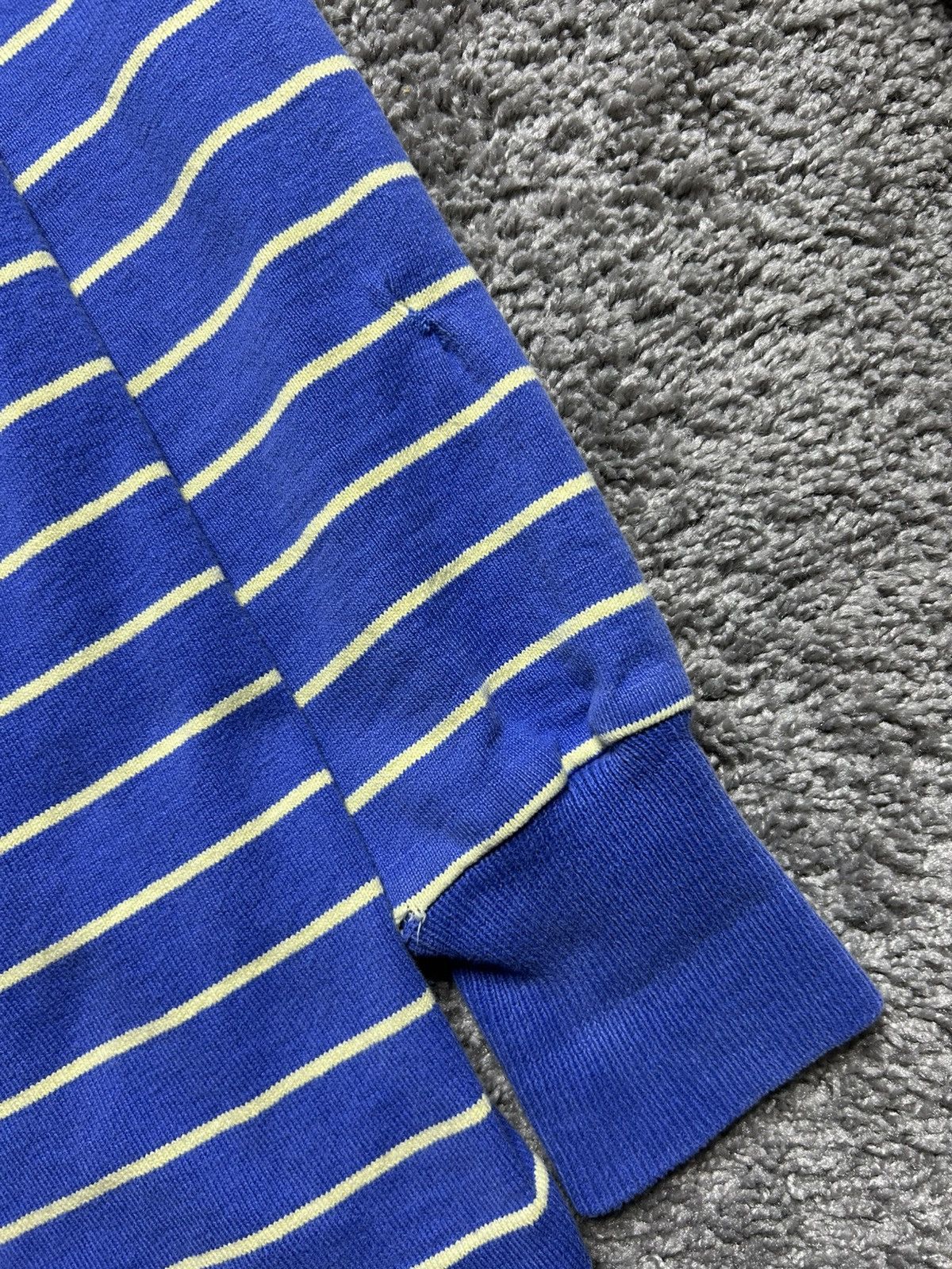 Lands' End Vintage 90s Lands End Rugby Striped Long Sleeve USA Size US XL / EU 56 / 4 - 7 Thumbnail