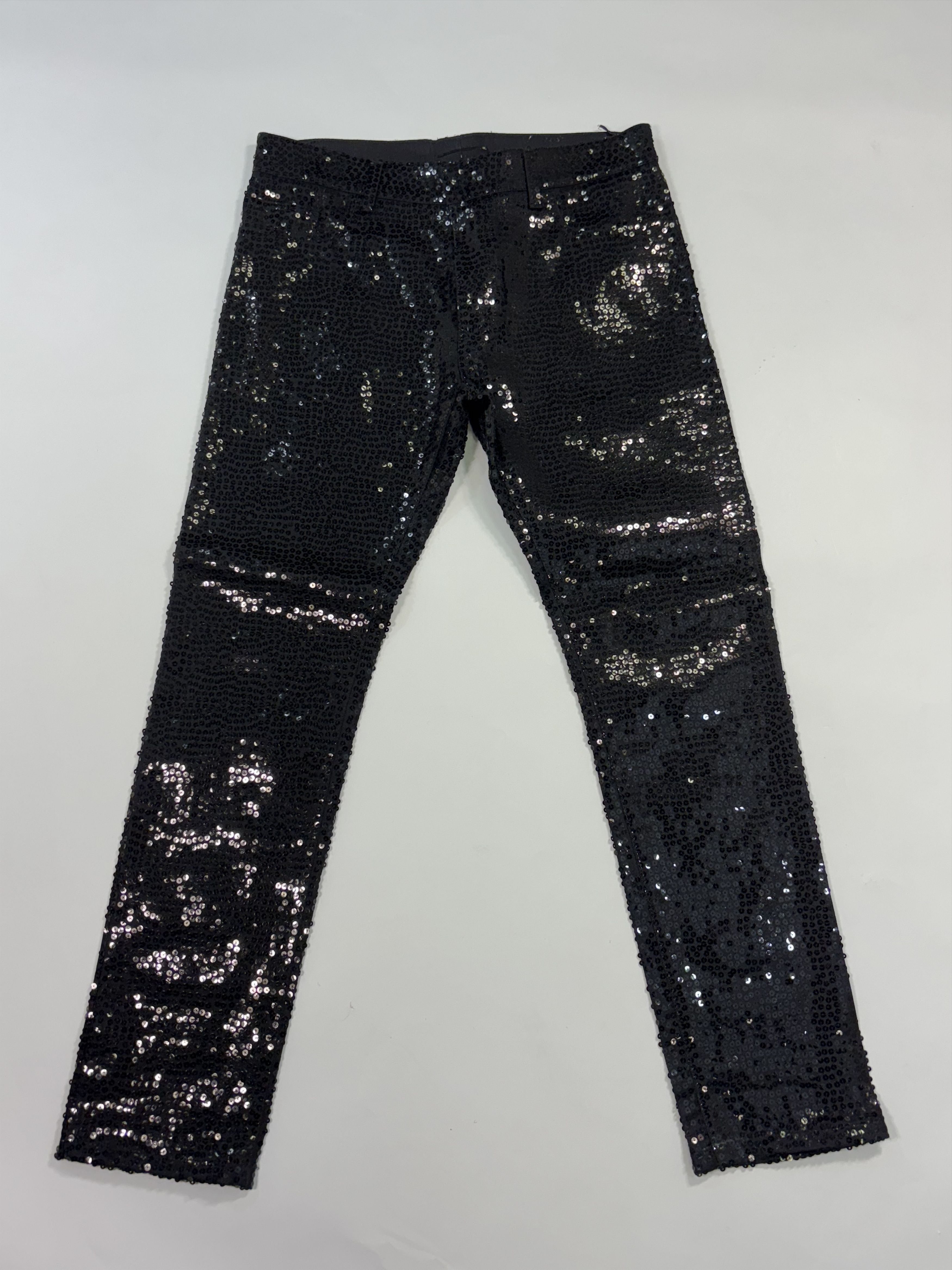 Saint Laurent Paris Saint Laurent Sequin Pants Size US 32 / EU 48 - 1 Thumbnail