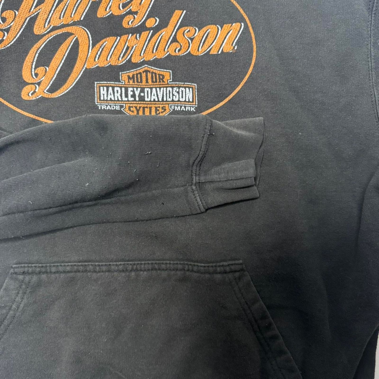 Harley Davidson Harley-Davidson Saddleback Utah Hoodie Black Size M Size US M / EU 48-50 / 2 - 4 Thumbnail