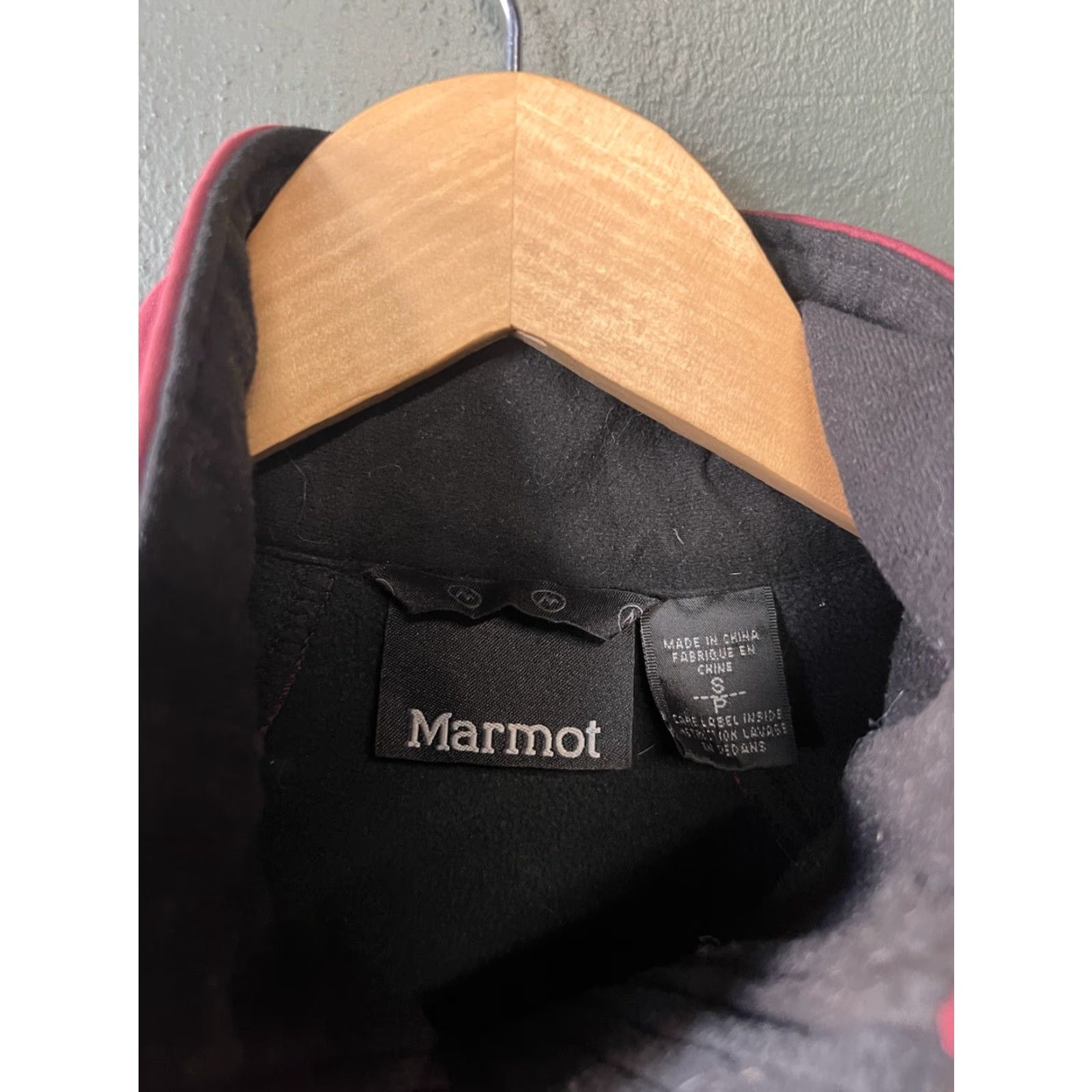Marmot VINTAGE Marmot Womens Red Softshell Full Zip Outdoor Jacket Size Small Petite Size S / US 4 / IT 40 - 3 Thumbnail