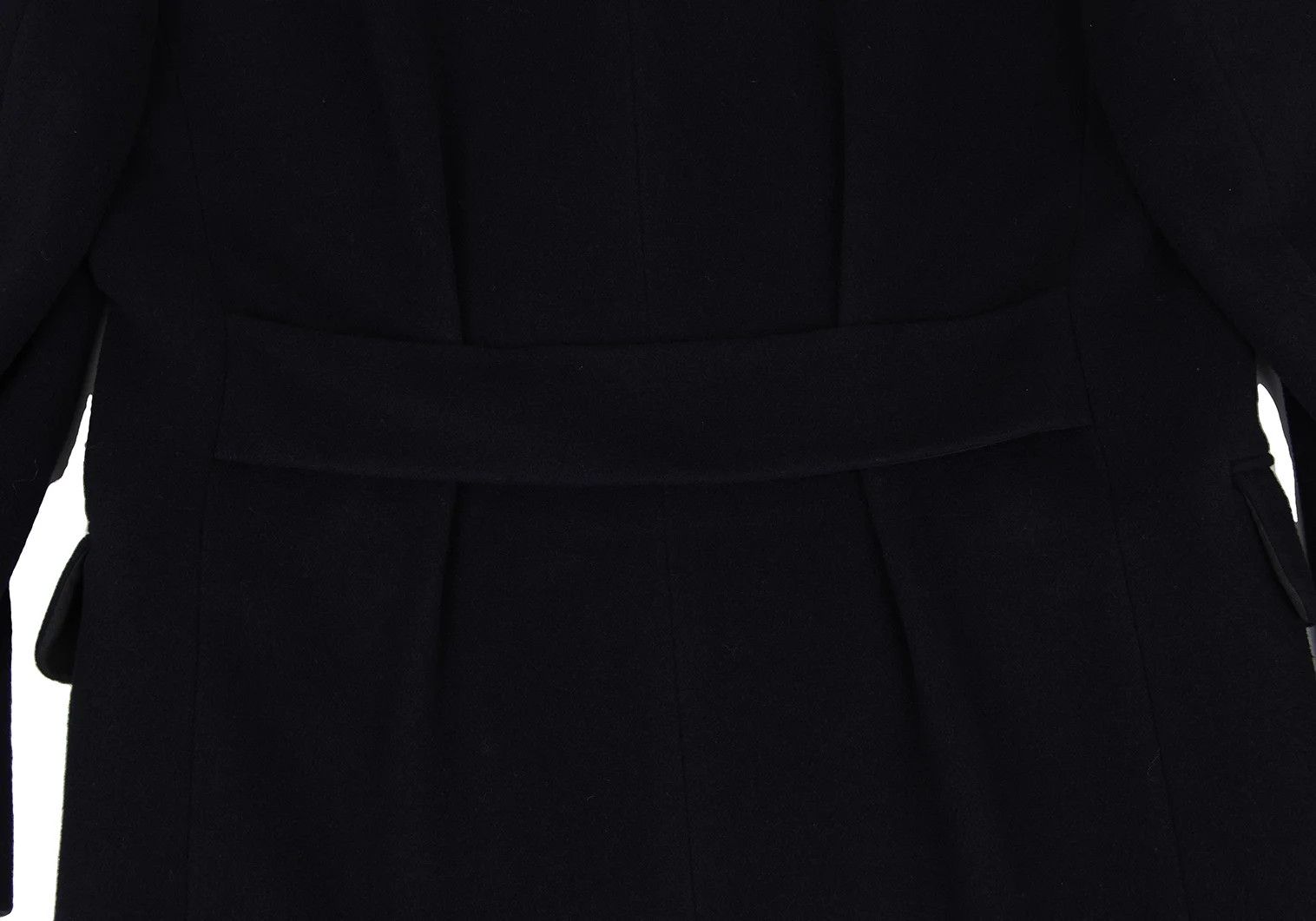 Jean Paul Gaultier Double-Breasted Wool Chester Coat in Navy, Size 50 Size US M / EU 48-50 / 2 - 18 Thumbnail