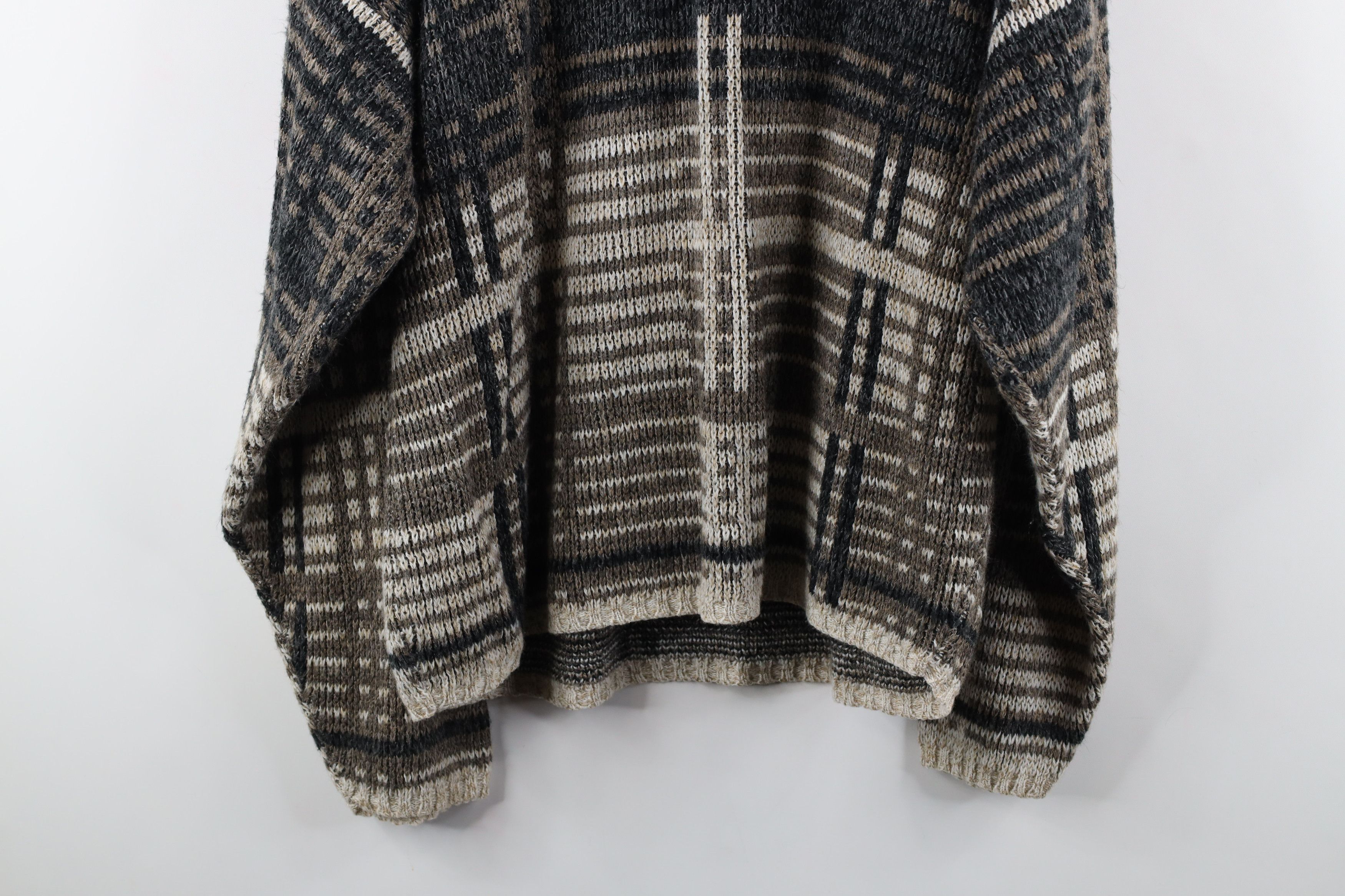 Vintage Vintage 90s Coogi Style Marled Knit Sweater Plaid USA Size US M / EU 48-50 / 2 - 7 Thumbnail