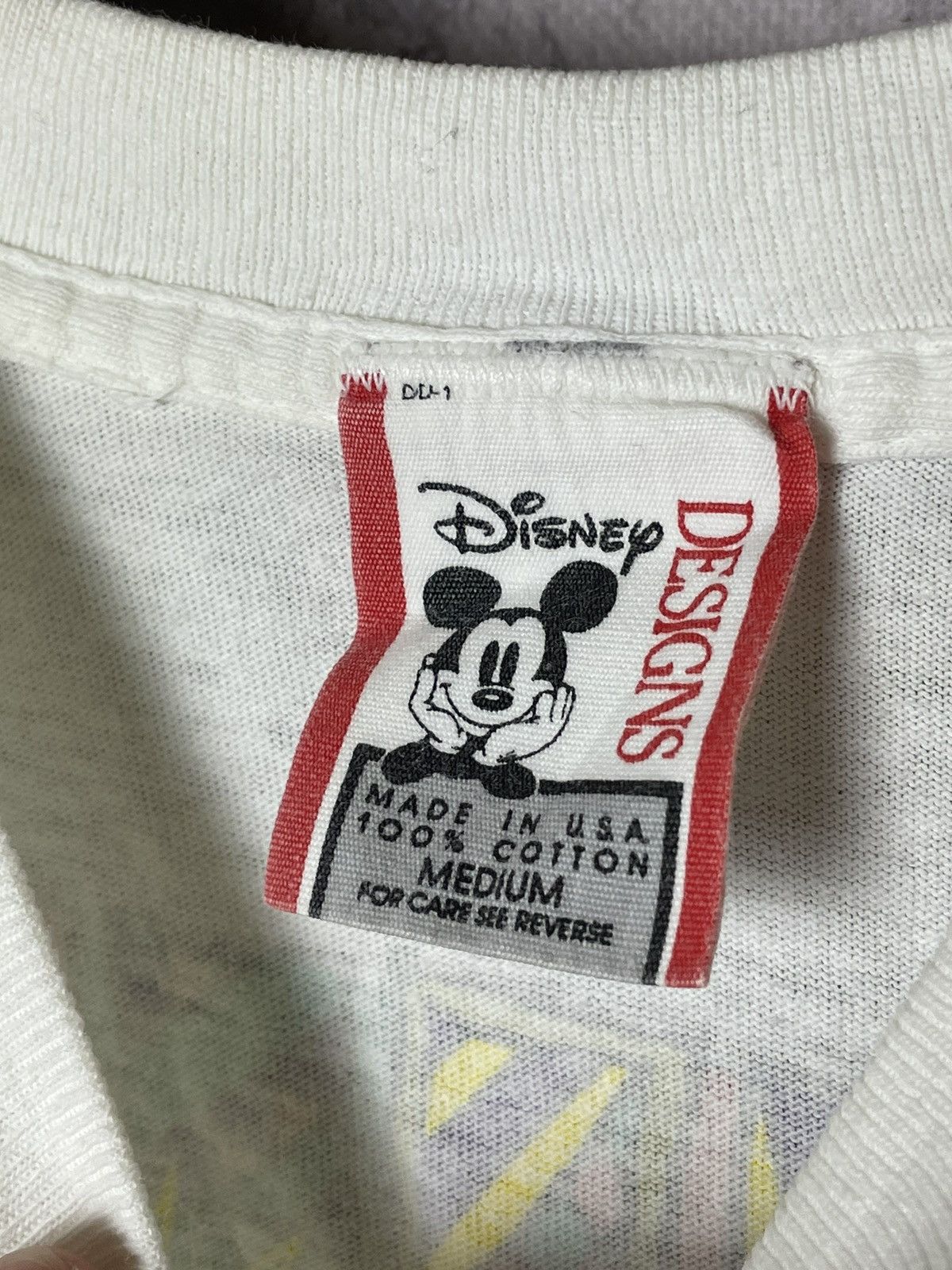 Band Tees × Disney × Vintage Rare Vintage 90s Movie Mickey Mouse Beach Summer T-Shirt🔥 Size US M / EU 48-50 / 2 - 11 Thumbnail