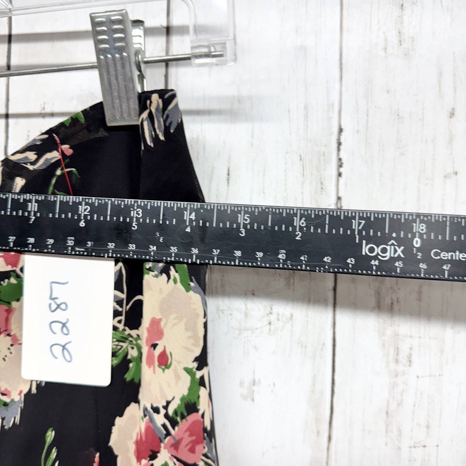 Chaps Chaps Skirt Size Medium Black Multicolor Floral Tube Top Size M / US 6-8 / IT 42-44 - 4 Thumbnail