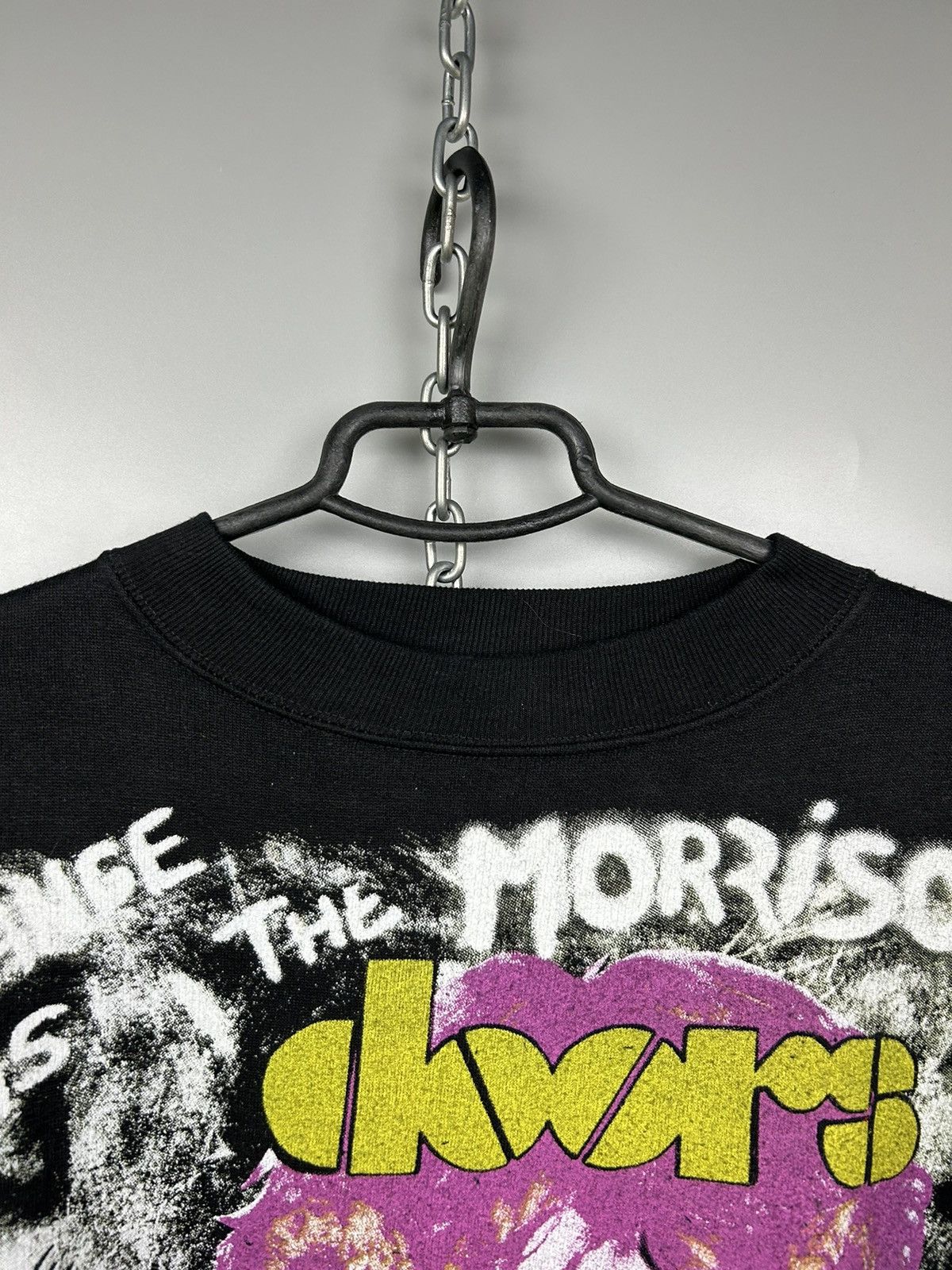 Band Tees × Vintage Vintage 1990 Jim Morrison The Doors Full Graphic Sweatshirt Size US XL / EU 56 / 4 - 2 Thumbnail