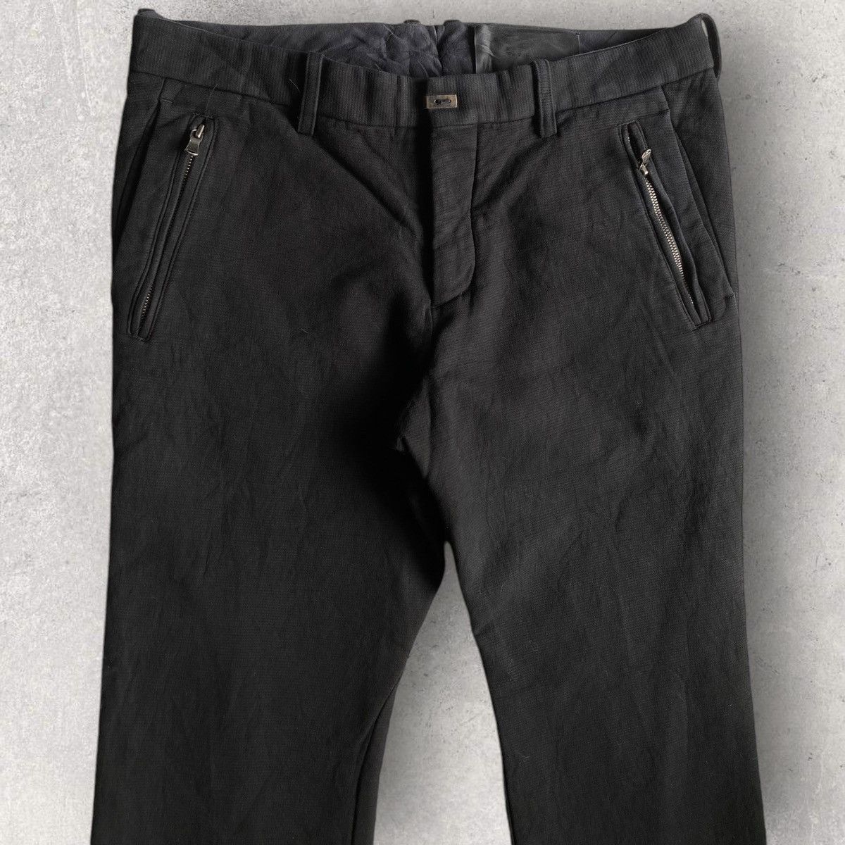The Viridi-anne Back Twisted Seam Leg Wool/Cashmere Blend Pants Size US 34 / EU 50 - 6 Thumbnail