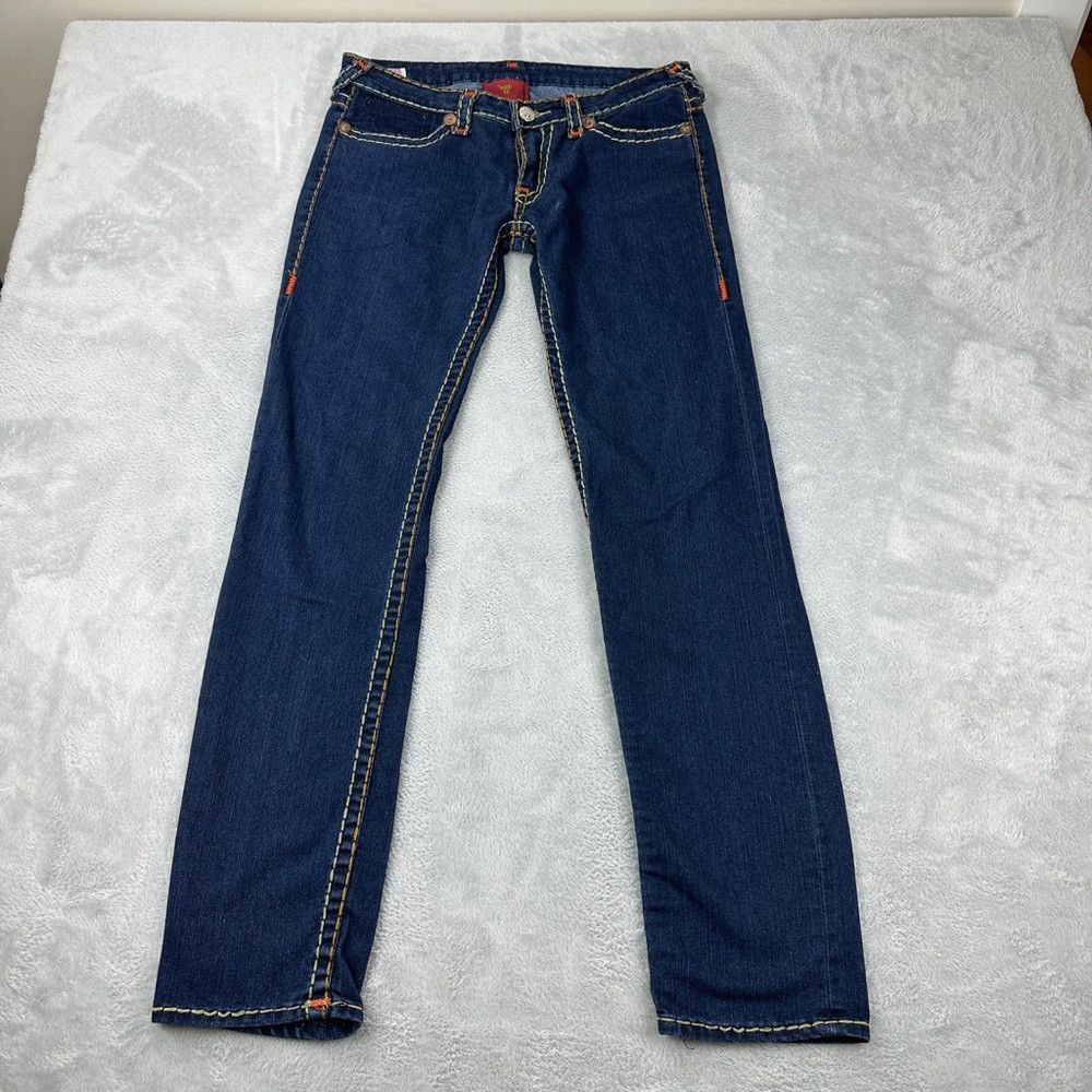 True Religion True Religion Billy Super T Skinny Low Waist Jeans Women’s Size 30" / US 8 / IT 44 - 6 Thumbnail