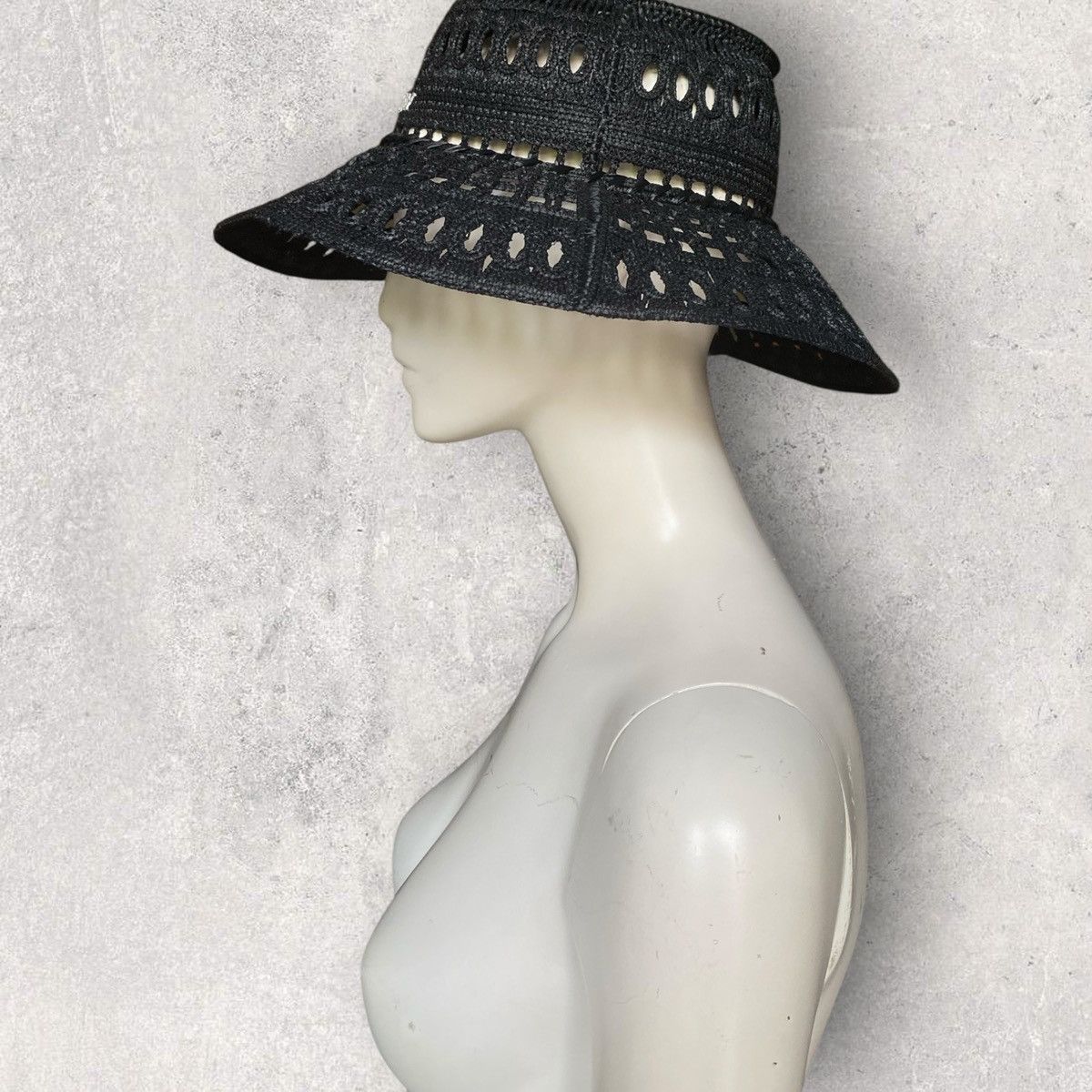 Givenchy Pre fall23 Raffia Wide Brim Hat Size ONE SIZE - 4 Thumbnail