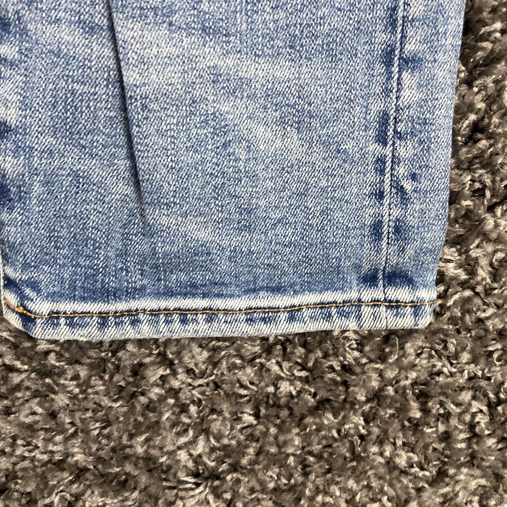 American Eagle Outfitters VINTAGE? No. Use: American Eagle Outfitters Jeans Slim 28x27 Men Blue Distressed Straight 27 Inseam Mens Size US 28 / EU 44 - 2 Thumbnail