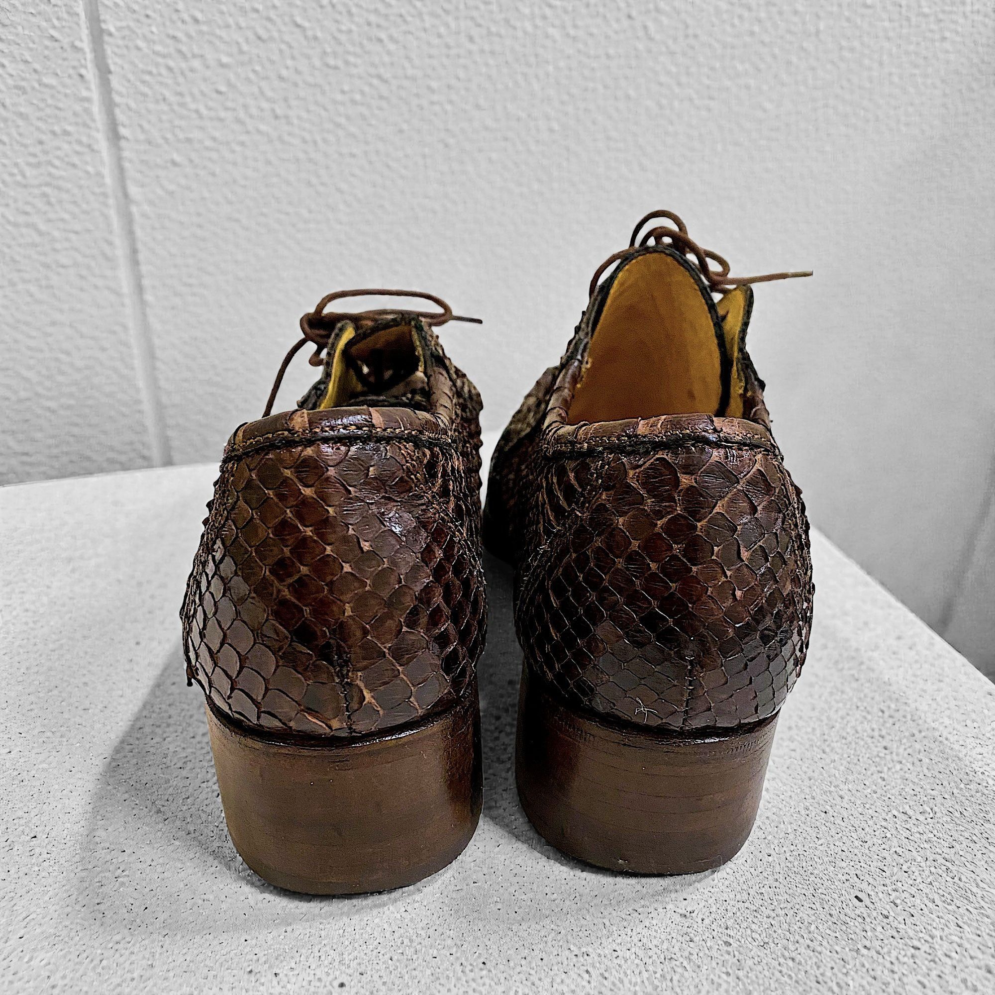 Patrick Cox Patrick Cox Snake Skin Moc Shoes (90s) – EU 38.5 / US 8–8.5 Size US 8.5 / IT 38.5 - 4 Thumbnail