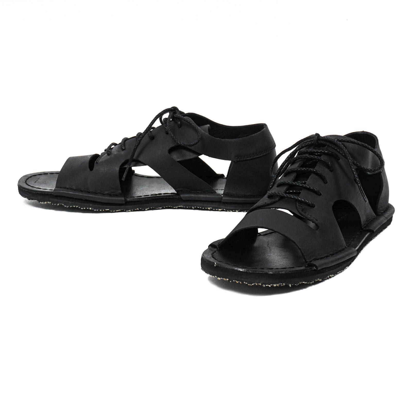 Yohji Yamamoto YOHJI YAMAMOTO Pour Homme SS20 lace up sandals leather shoes Size US 7.5 / EU 40-41 - 8 Thumbnail