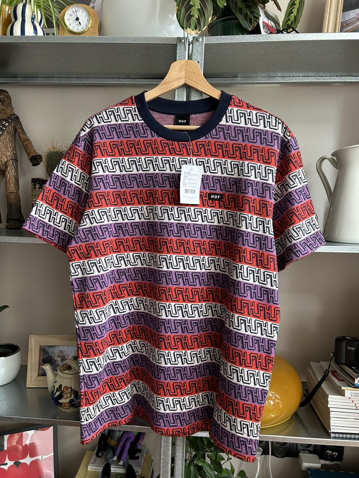 Huf HUF Skateboarding Stripe Tee Streetwear Rap Hype Retro Size US M / EU 48-50 / 2 - 1 Thumbnail