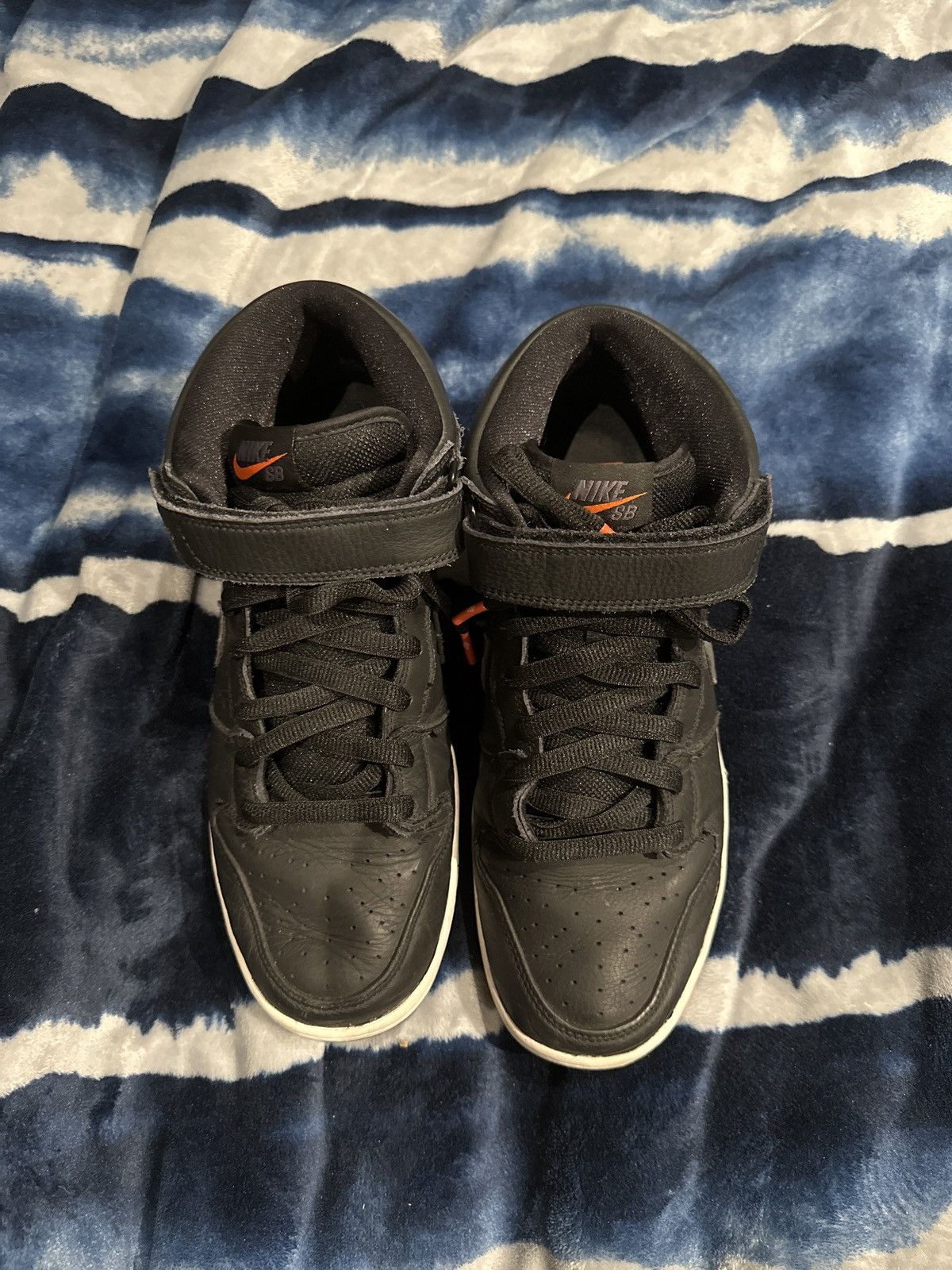 Nike Nike SB Orange Label Dunk Mid ISO ‘Black Cat’ Size US 10 / EU 43 - 3 Thumbnail