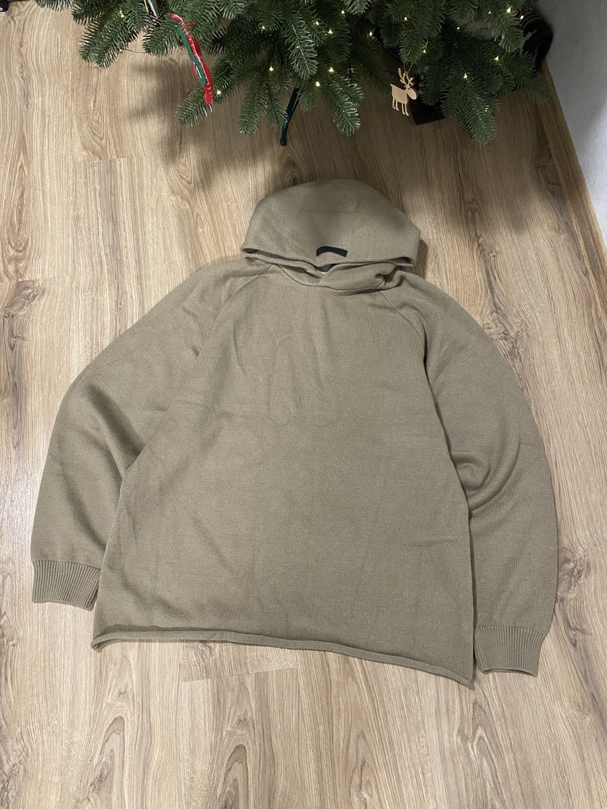 Essentials Fear of God Essentials Knit Oversized Hoodie Size: XL Size US XL / EU 56 / 4 - 1 Thumbnail
